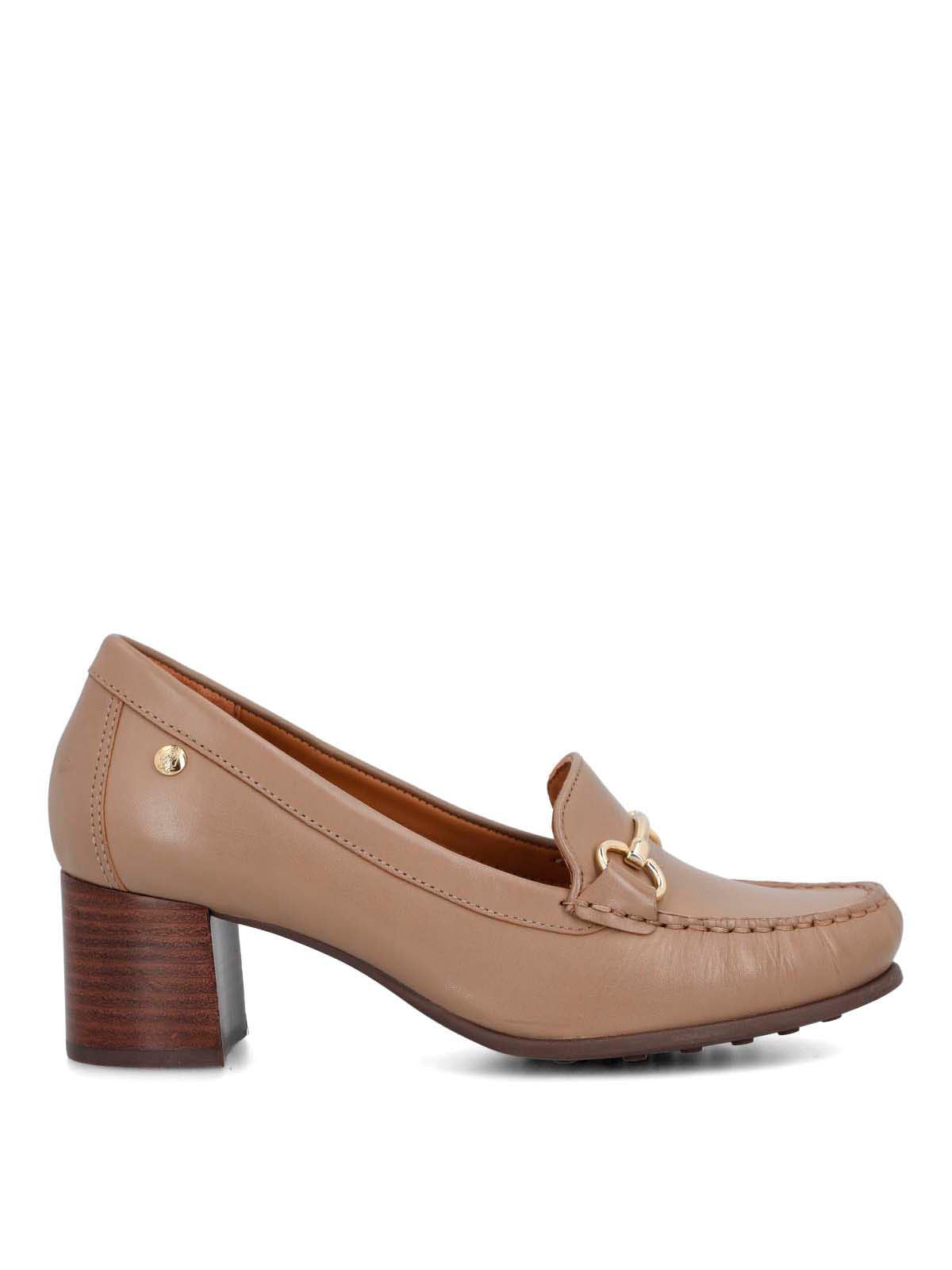 Zapato Cuero Mujer Beata Ii Beige