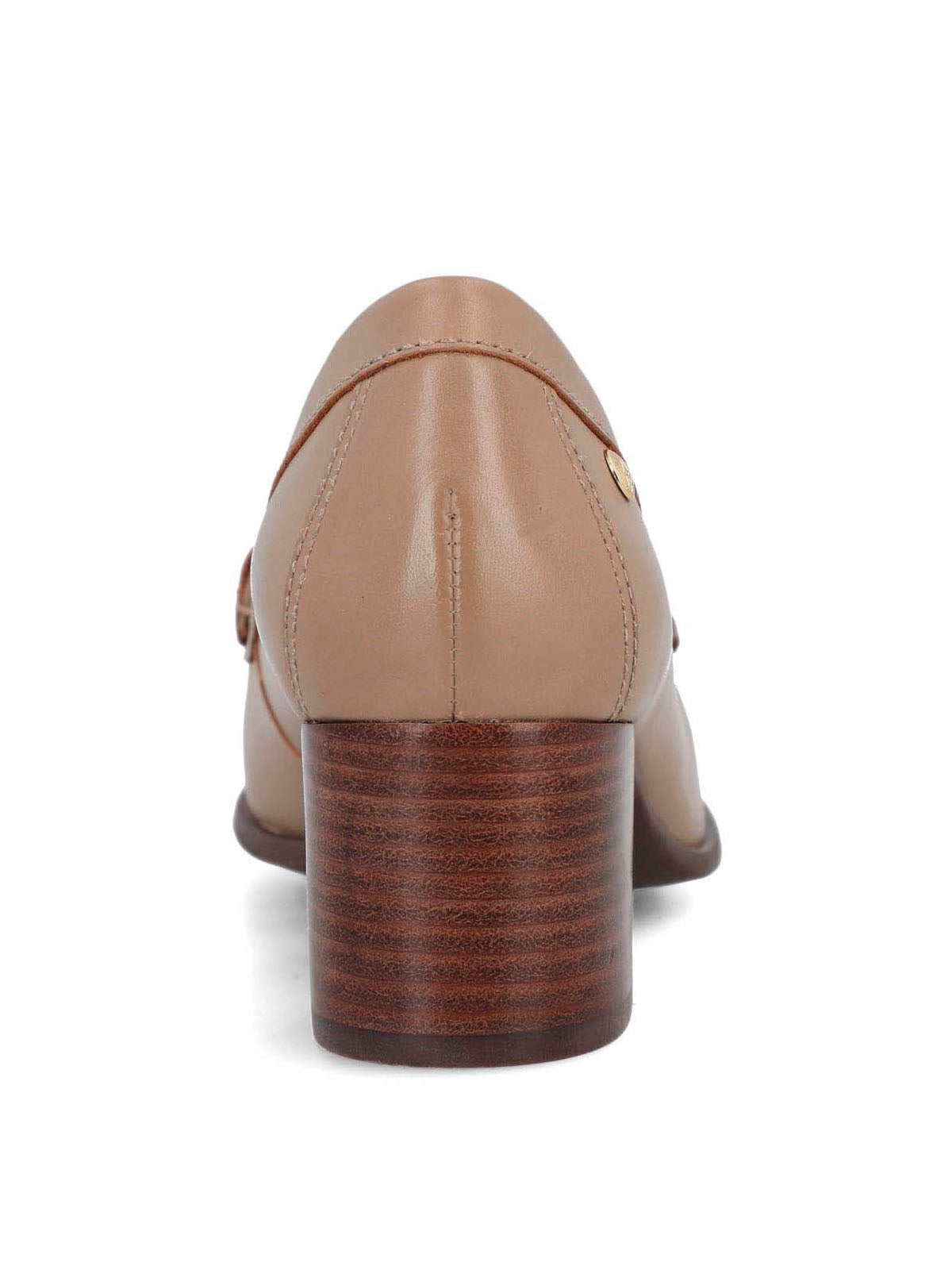 Zapato Cuero Mujer Beata Ii Beige