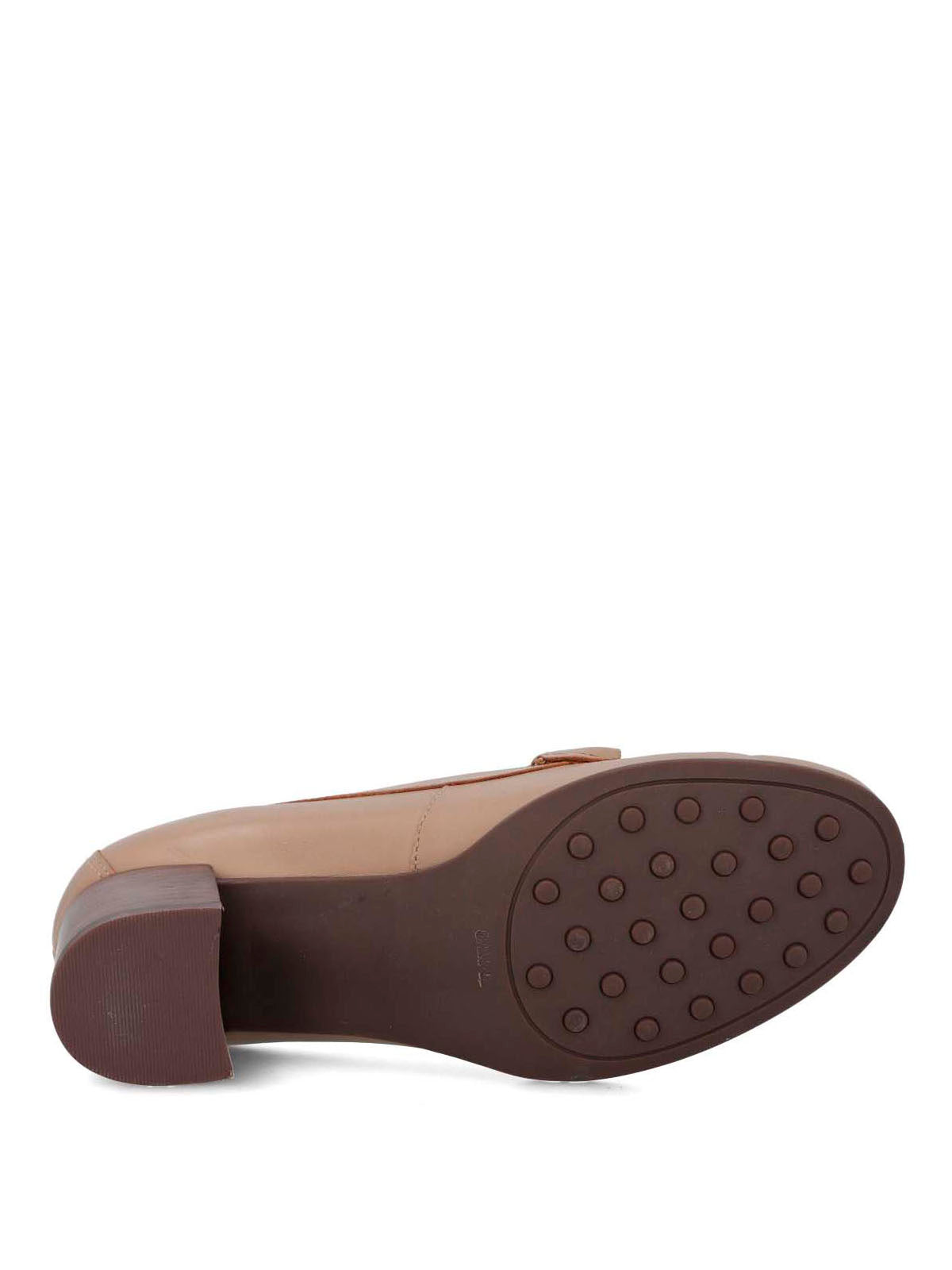 Zapato Cuero Mujer Beata Ii Beige
