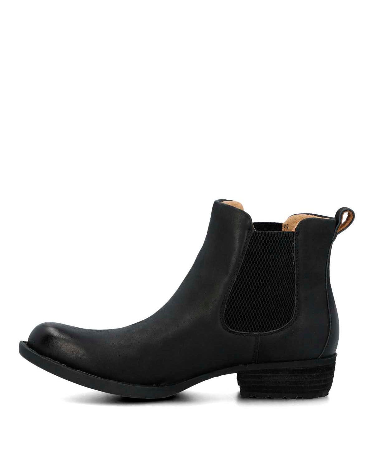 Botin Cuero Mujer Karol Negro