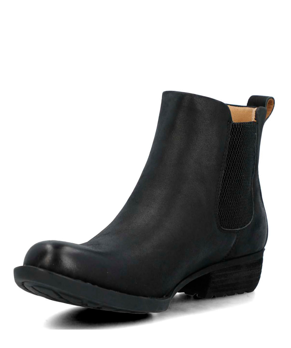 Botin Cuero Mujer Karol Negro