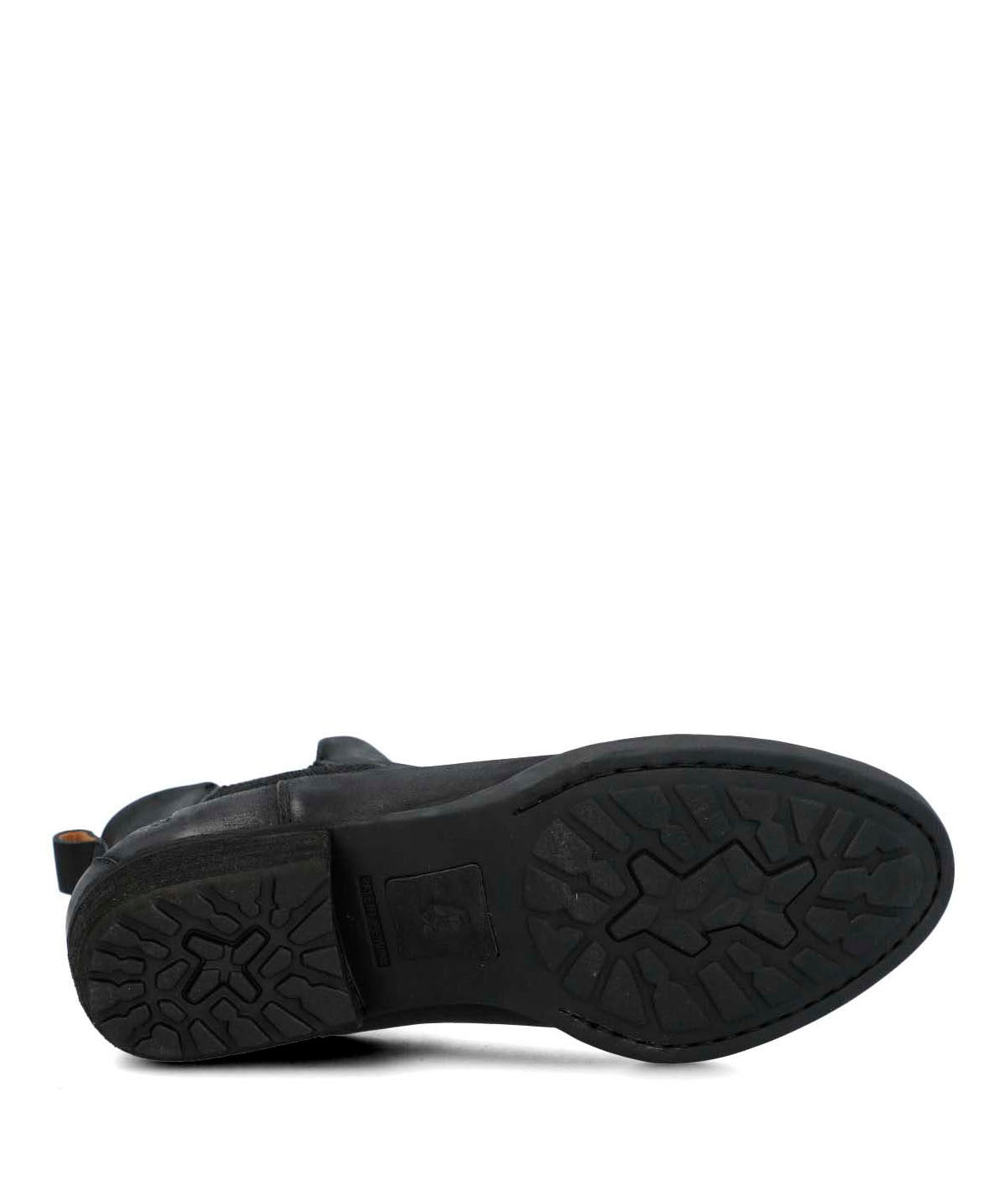 Botin Cuero Mujer Karol Negro