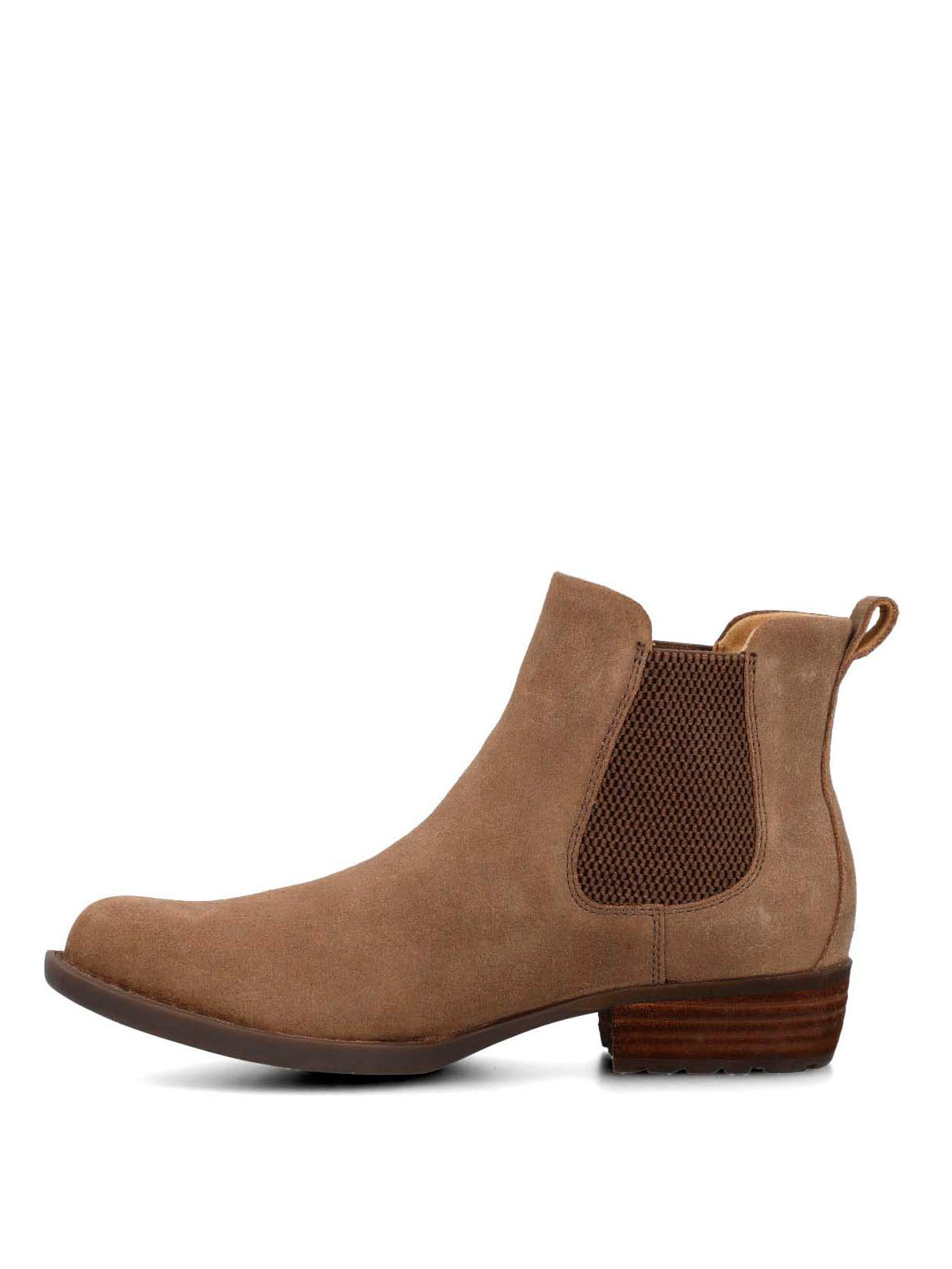 Botin Cuero Mujer Karol Café