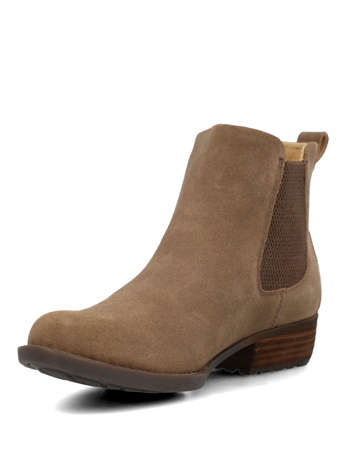 Botin Cuero Mujer Karol Café
