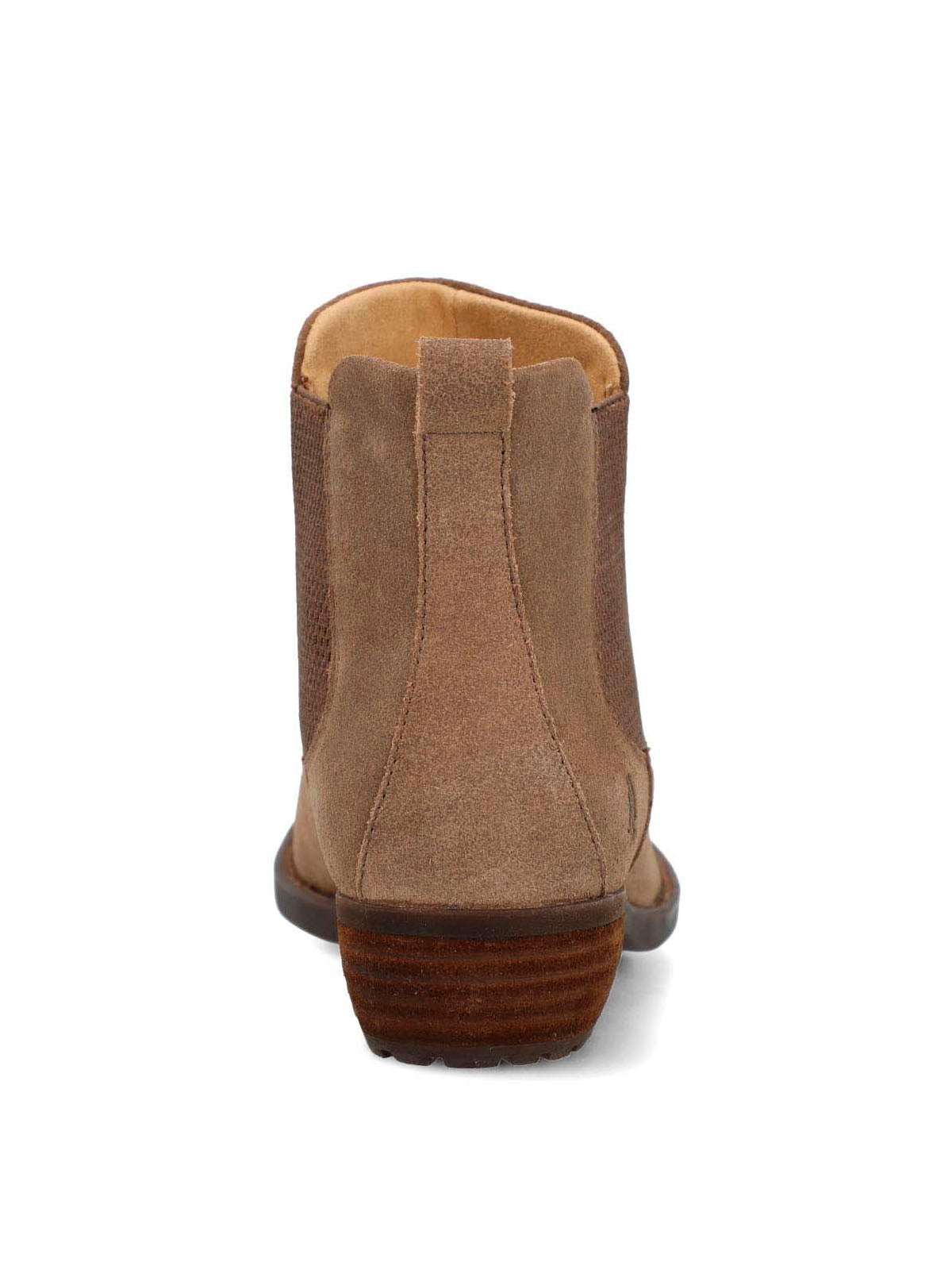 Botin Cuero Mujer Karol Café
