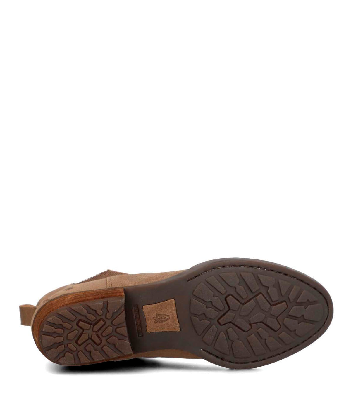 Botin Cuero Mujer Karol Café