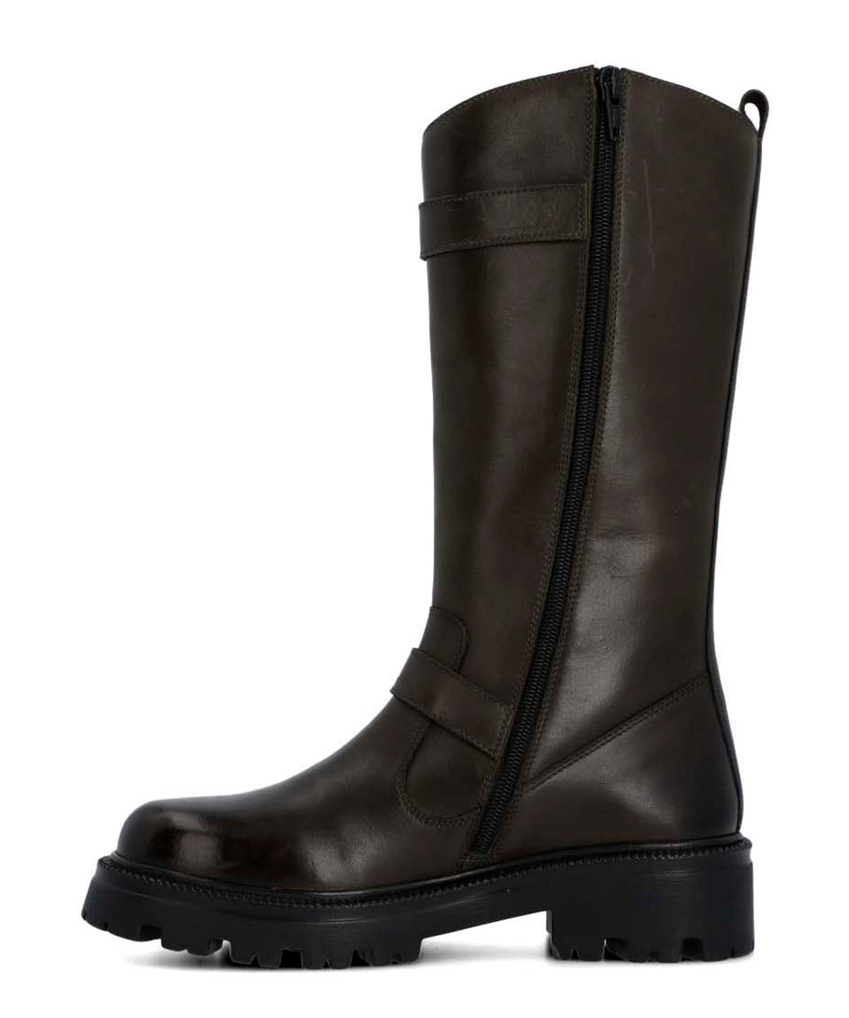 Bota Cuero Mujer Birla Verde