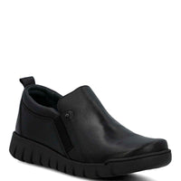Slip On Cuero Mujer Henry Ii Negro