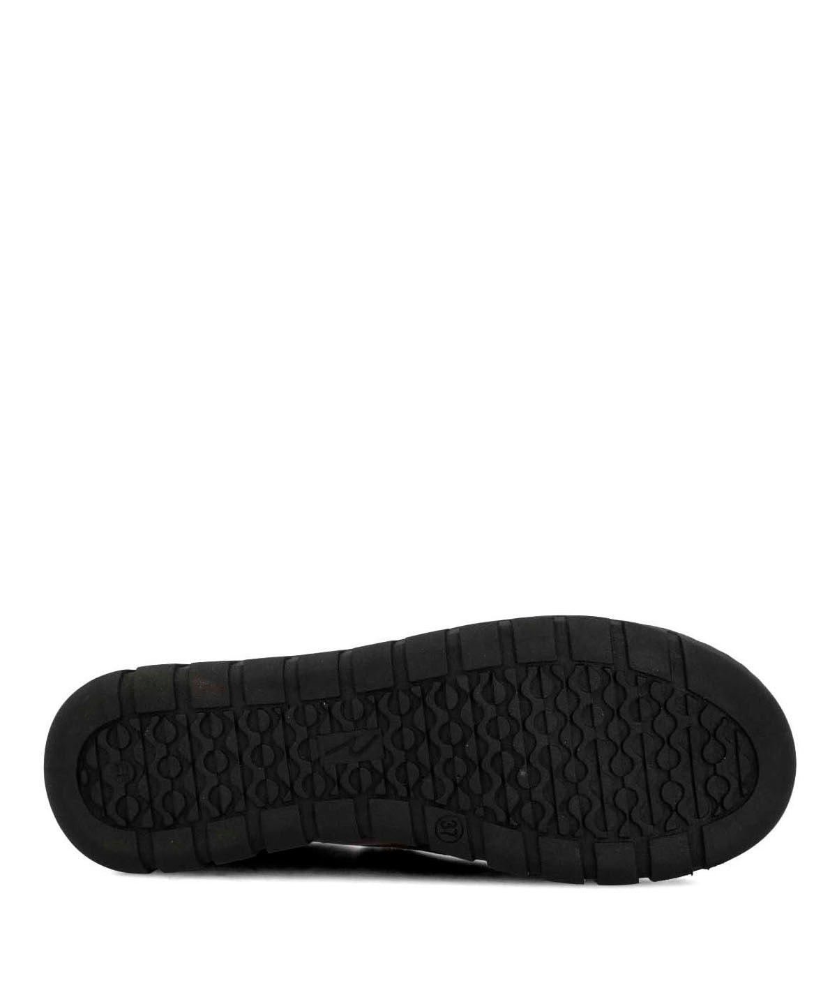 Slip On Cuero Mujer Henry Ii Burdeo