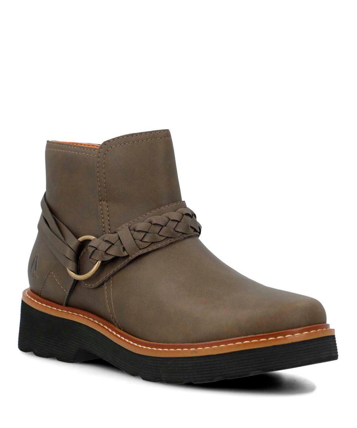 Botin Cuero Mujer Clide Verde