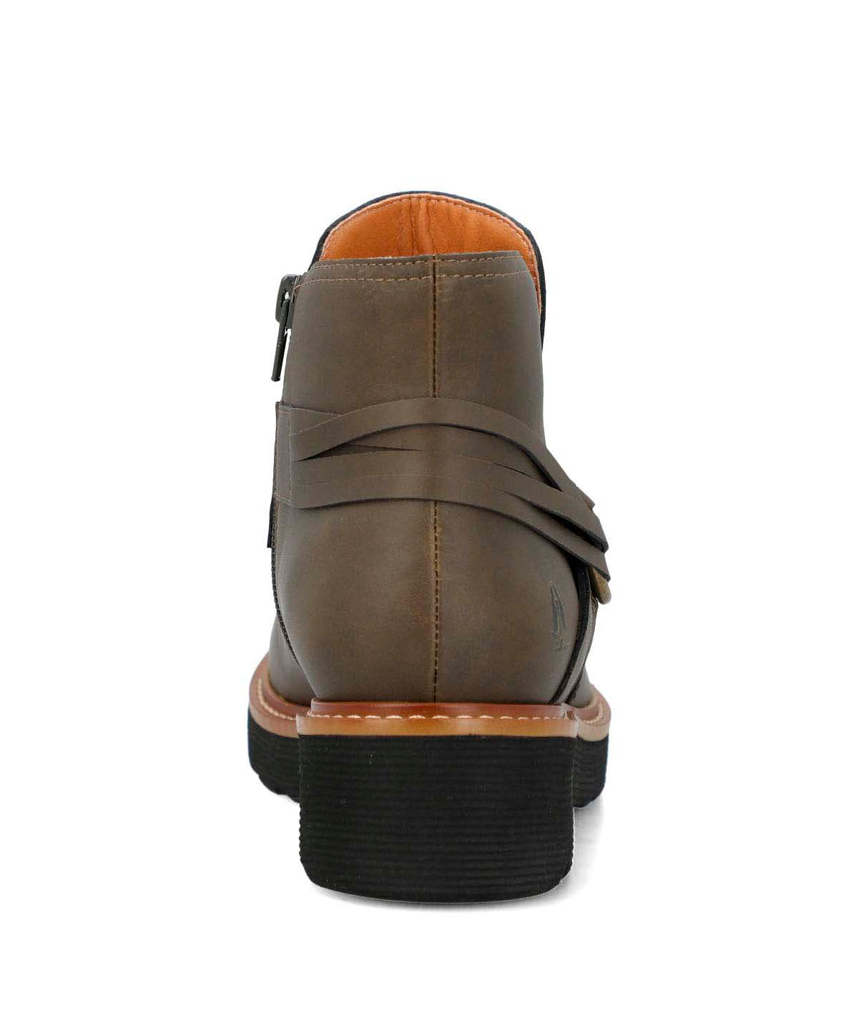 Botin Cuero Mujer Clide Verde