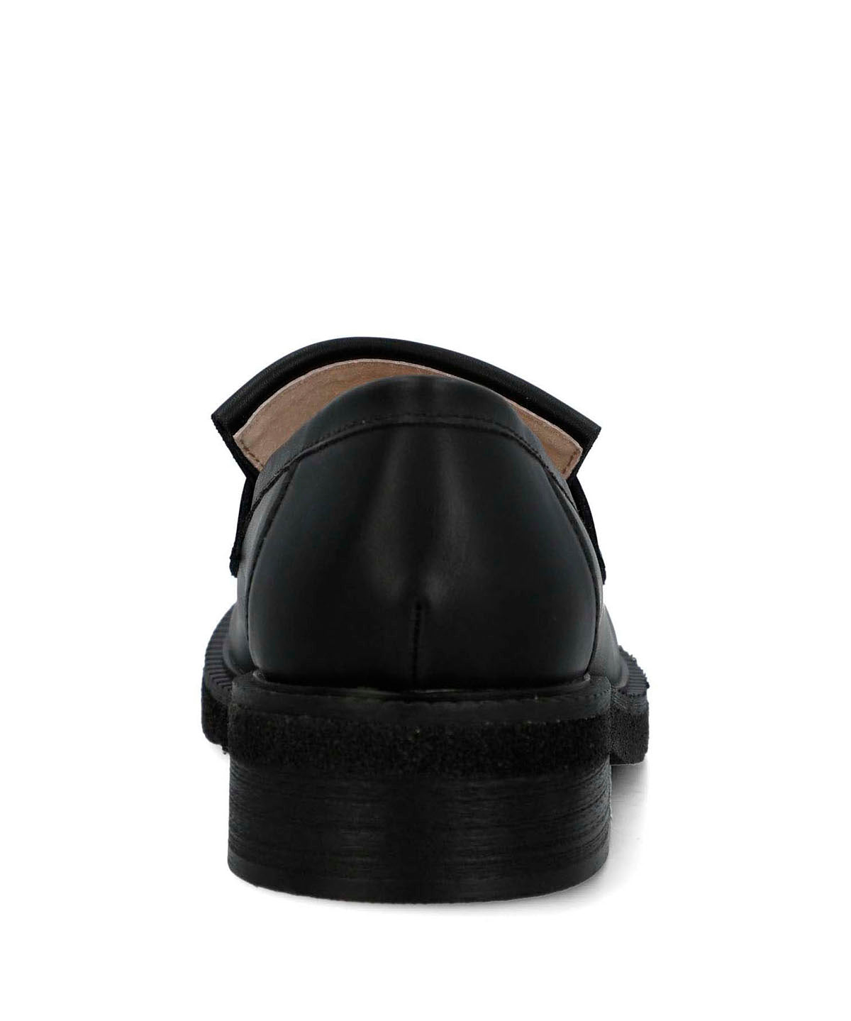 Mocasin Cuero Mujer Franty Negro