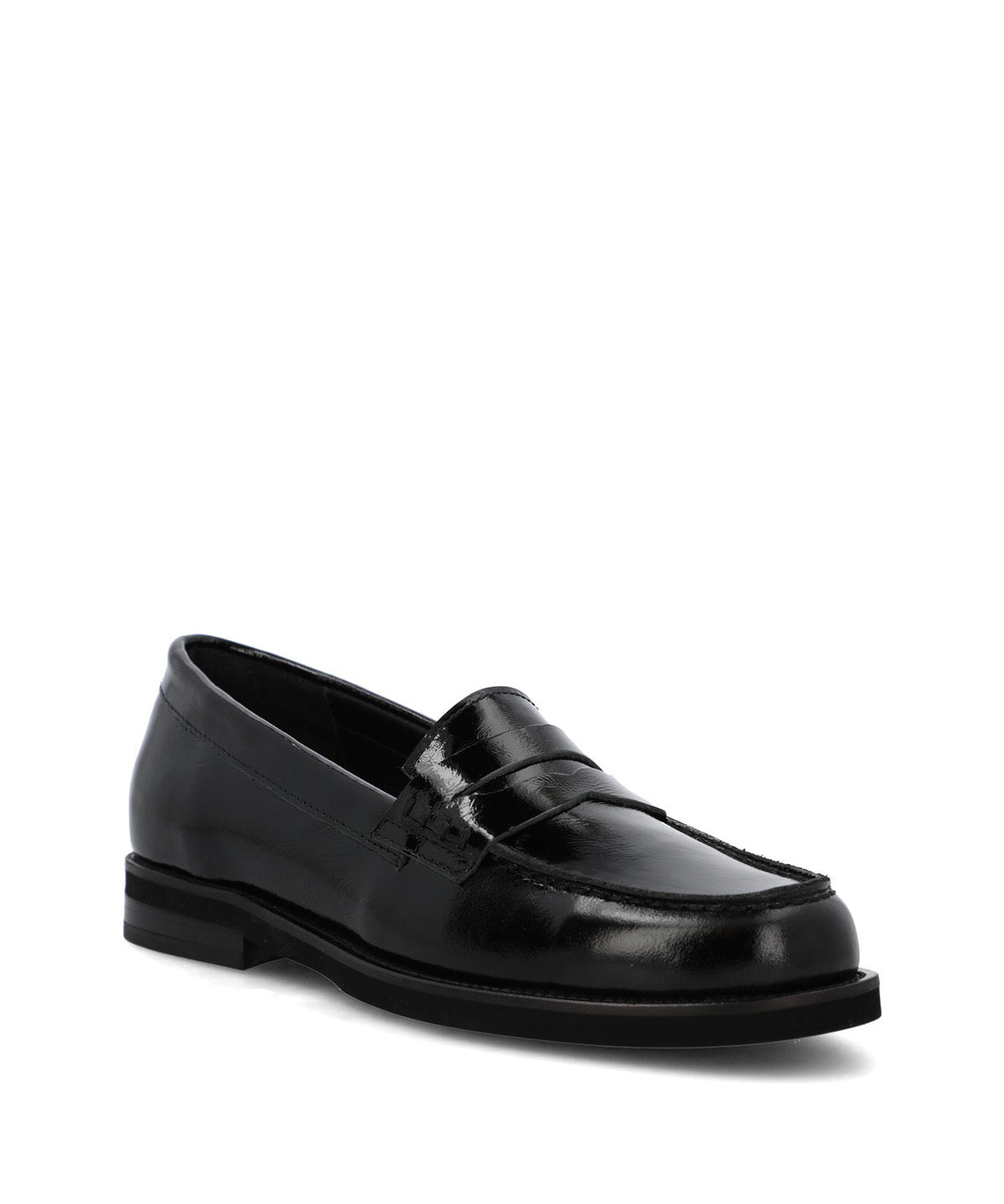 Mocasin Cuero Mujer Gaela Negro