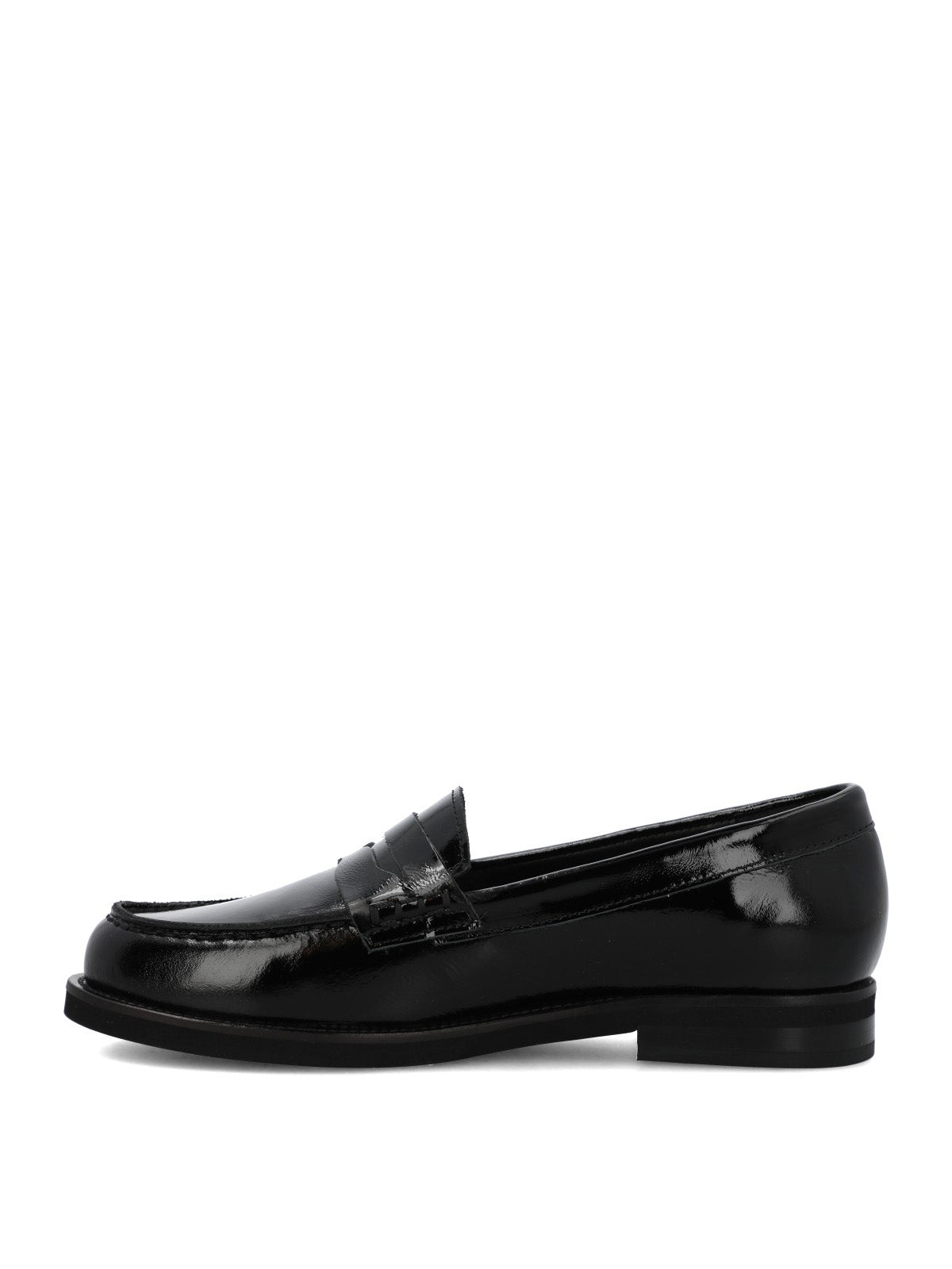 Mocasin Cuero Mujer Gaela Negro