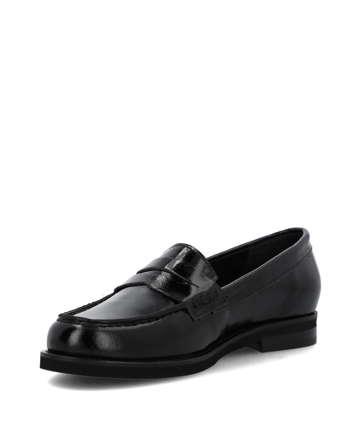 Mocasin Cuero Mujer Gaela Negro