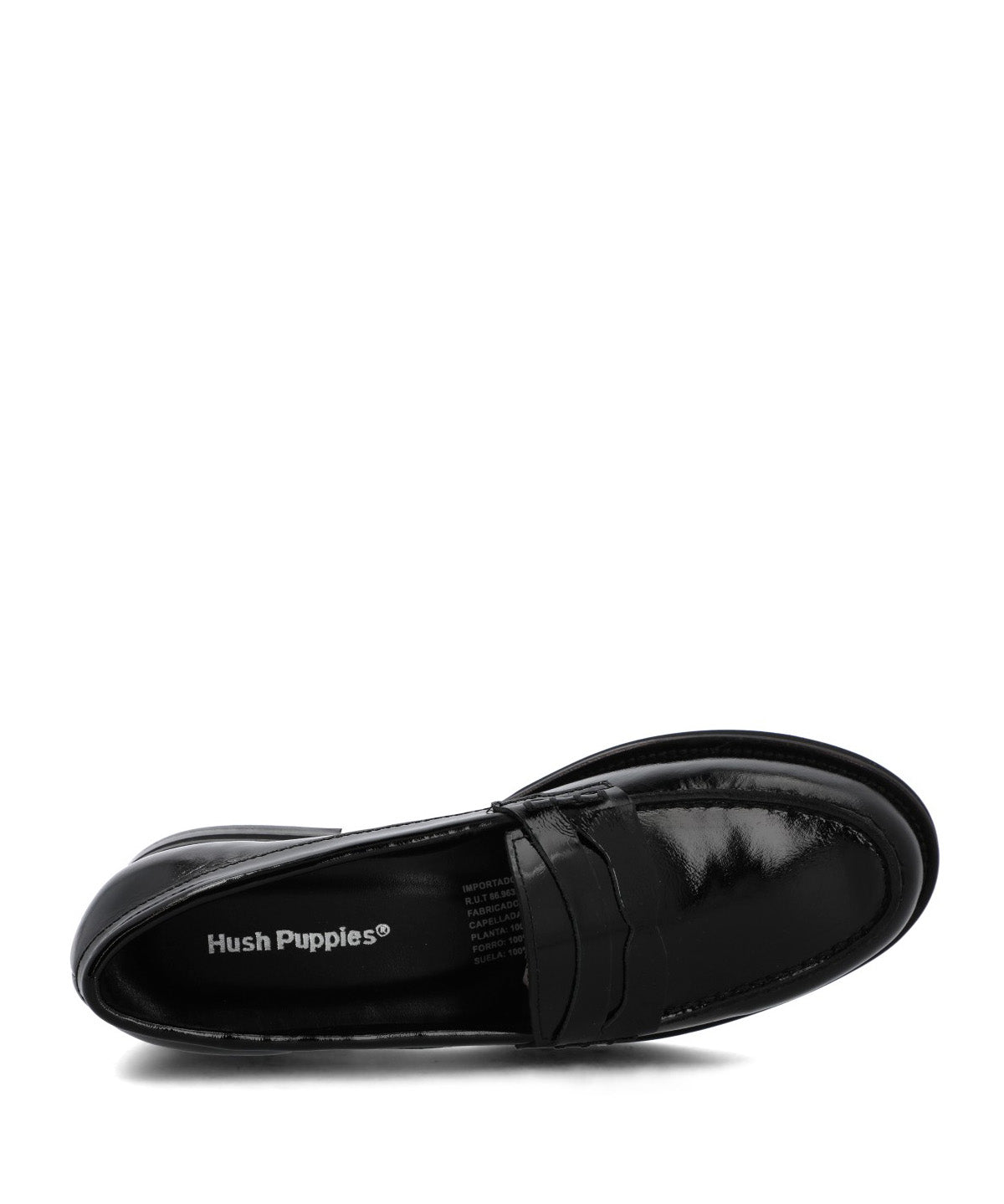 Mocasin Cuero Mujer Gaela Negro