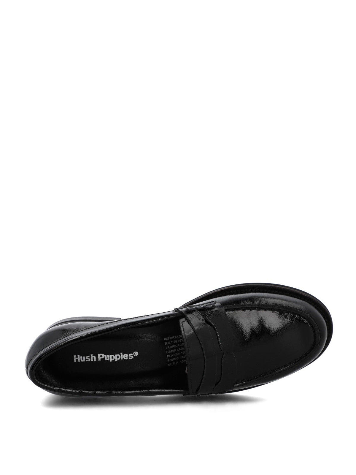 Mocasin Cuero Mujer Gaela Negro