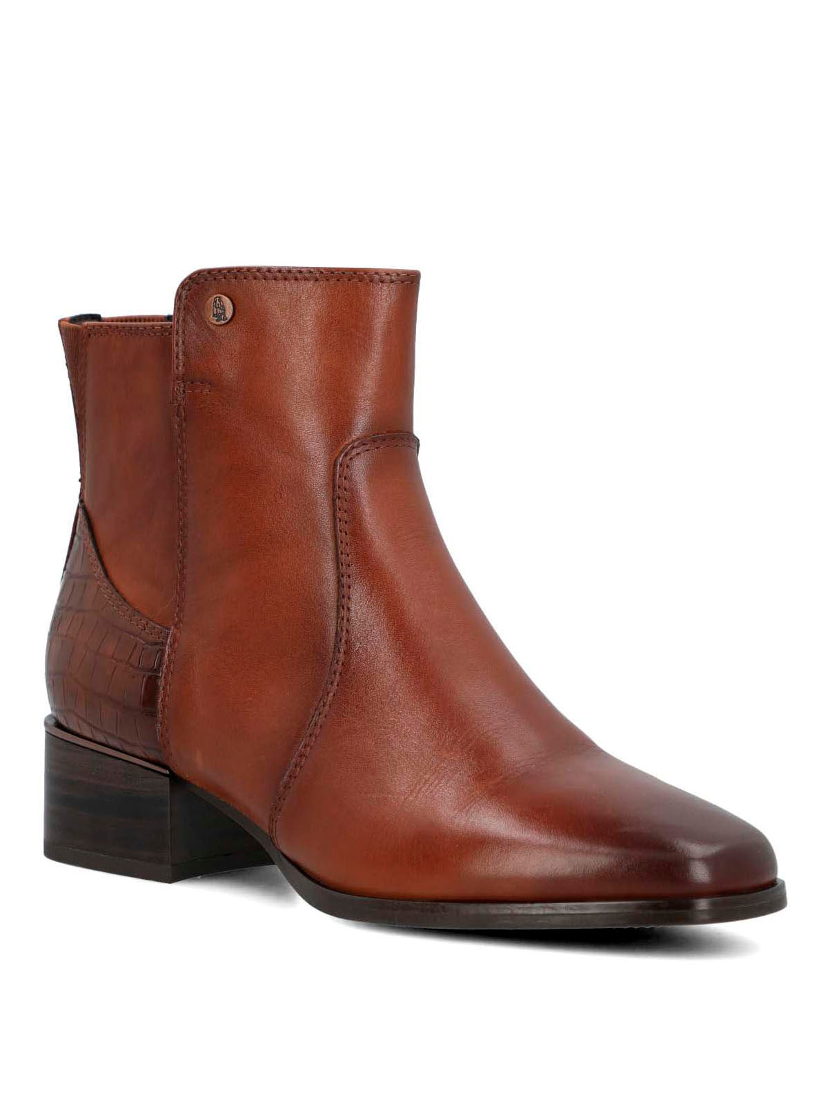 Botin Cuero Mujer Samby Café