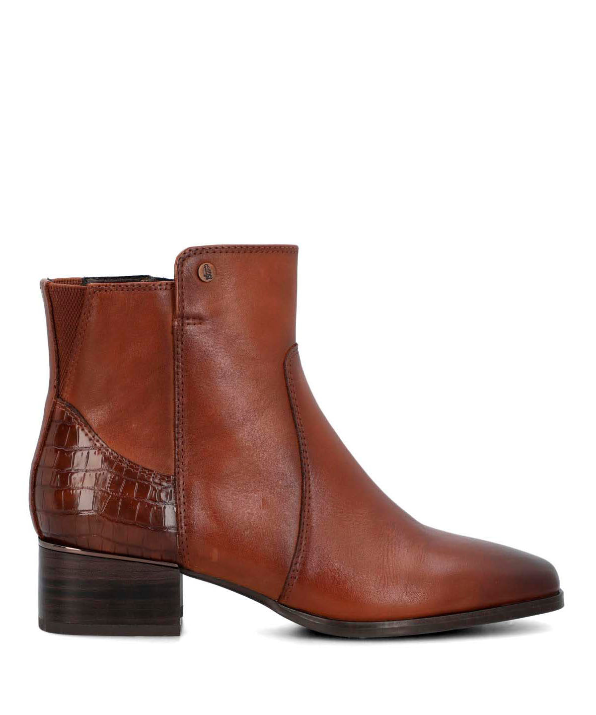 Botin Cuero Mujer Samby Café
