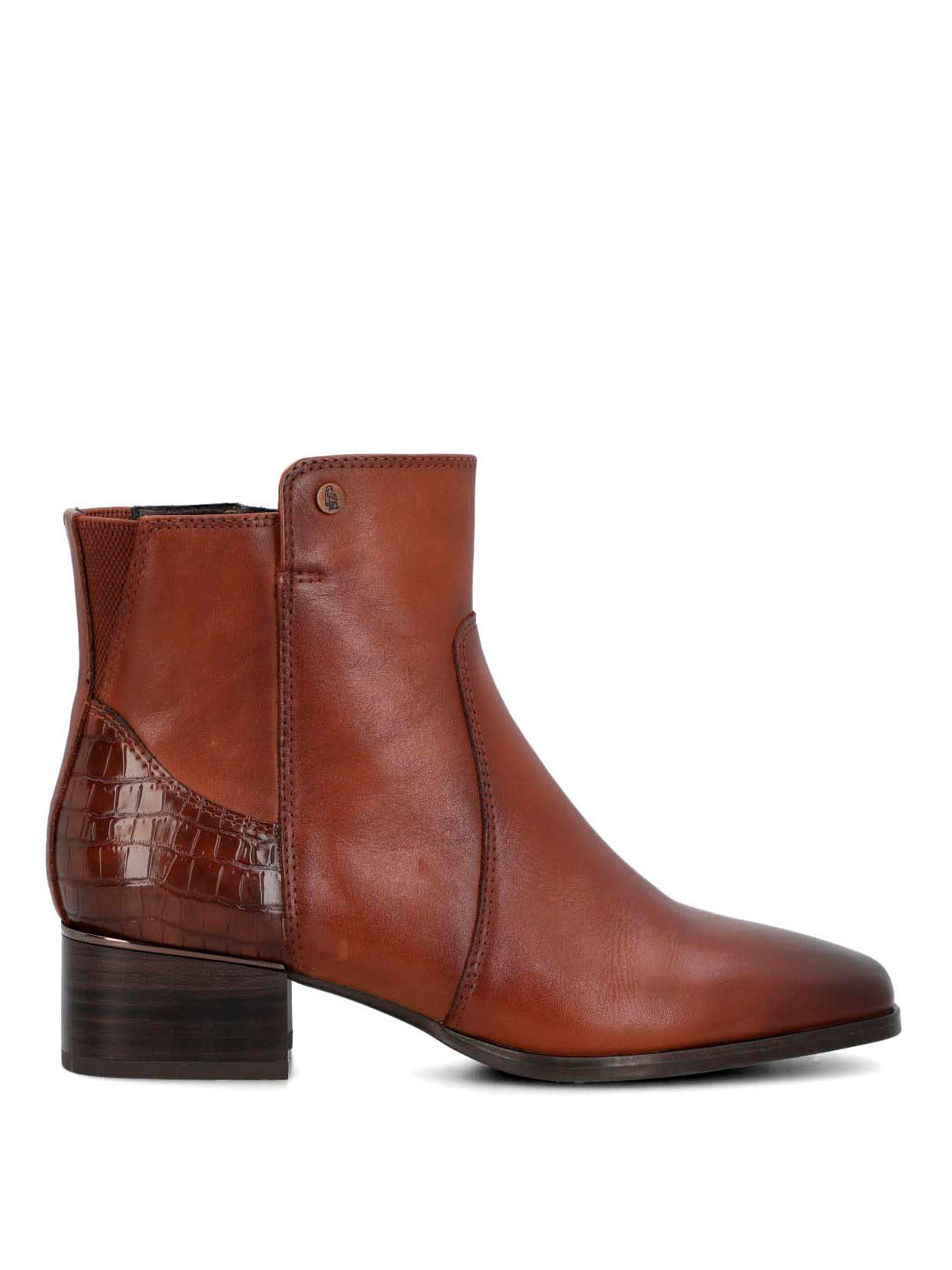 Botin Cuero Mujer Samby Café