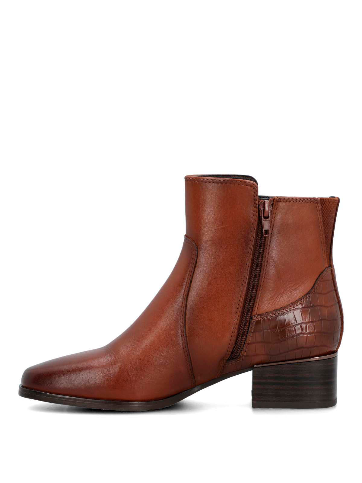 Botin Cuero Mujer Samby Café