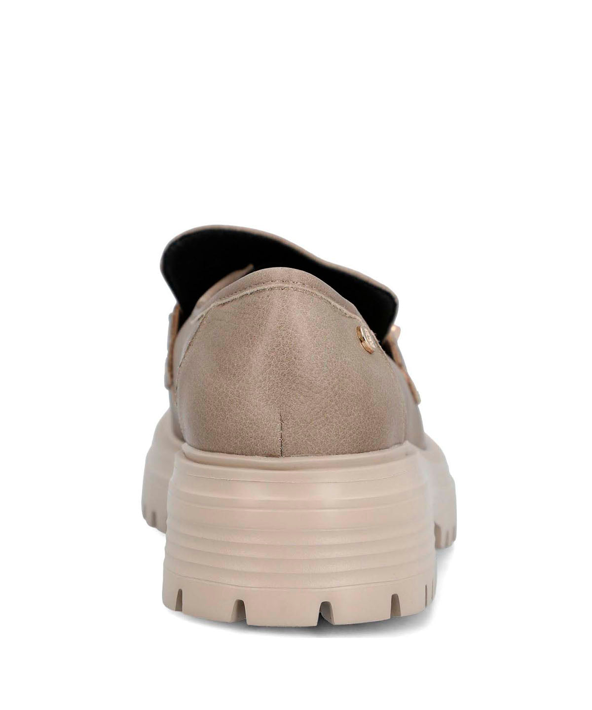 Mocasin Cuero Mujer Botana Café