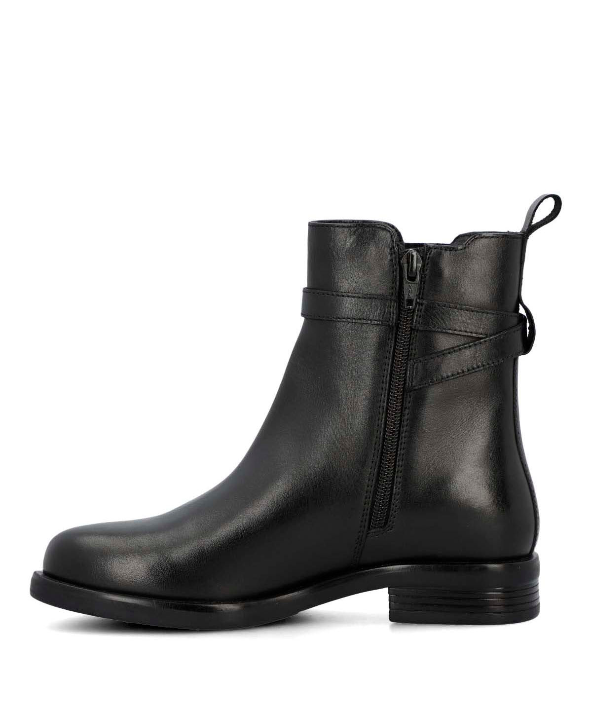 Botin Cuero Mujer Andresa Negro