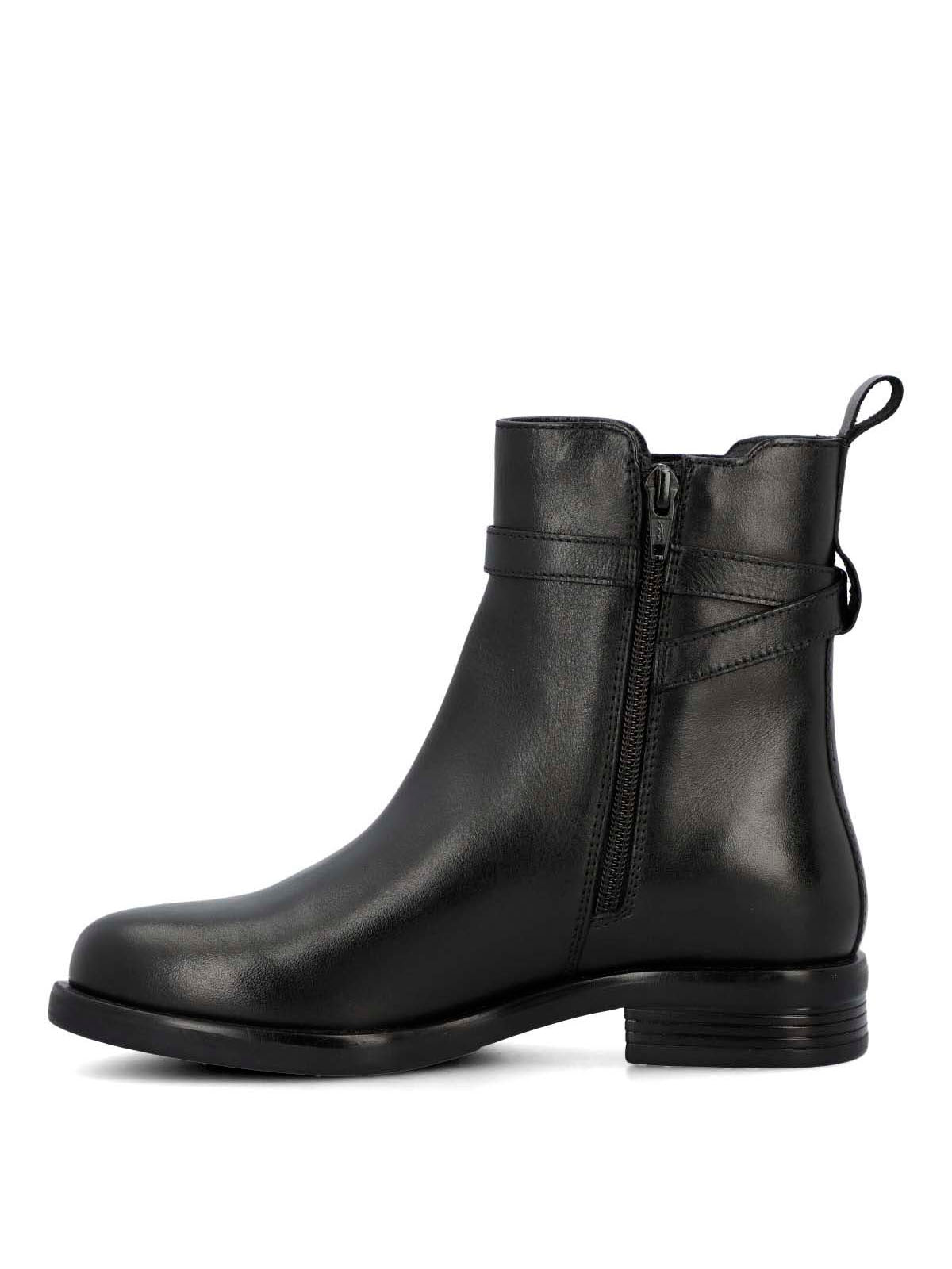 Botin Cuero Mujer Andresa Negro