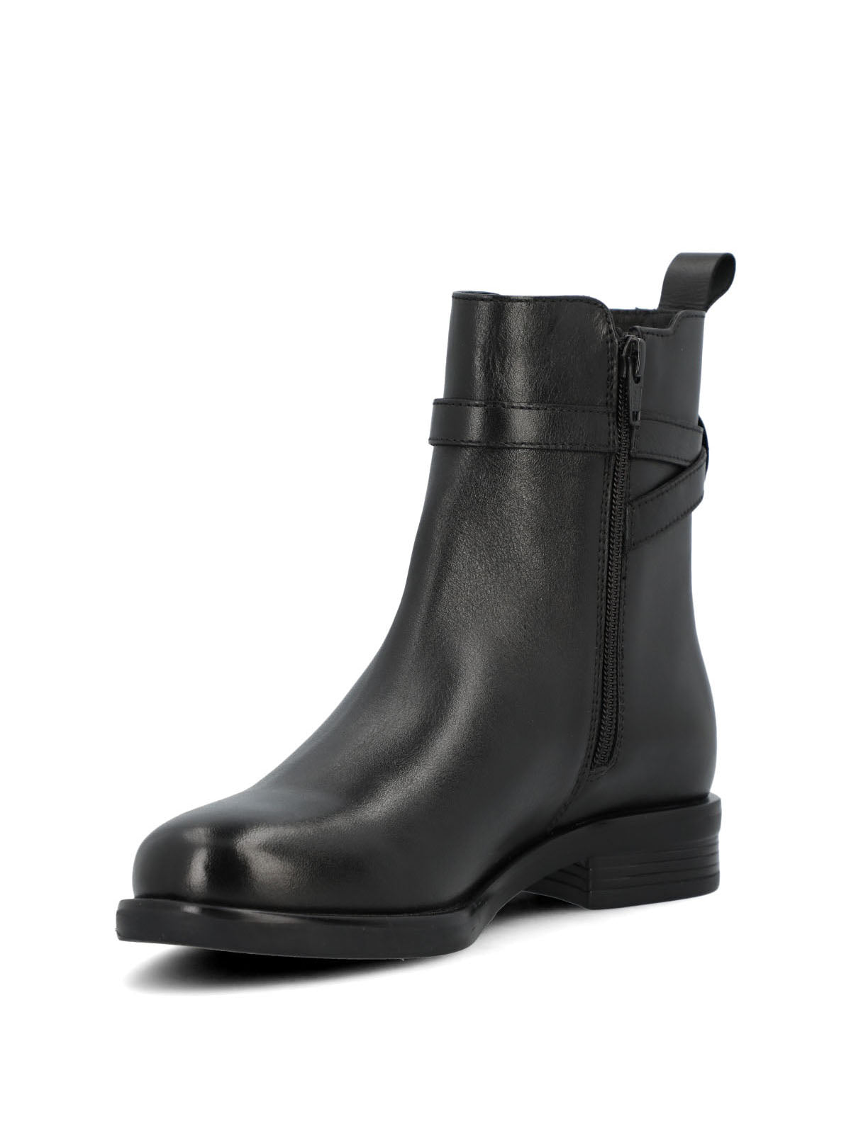 Botin Cuero Mujer Andresa Negro