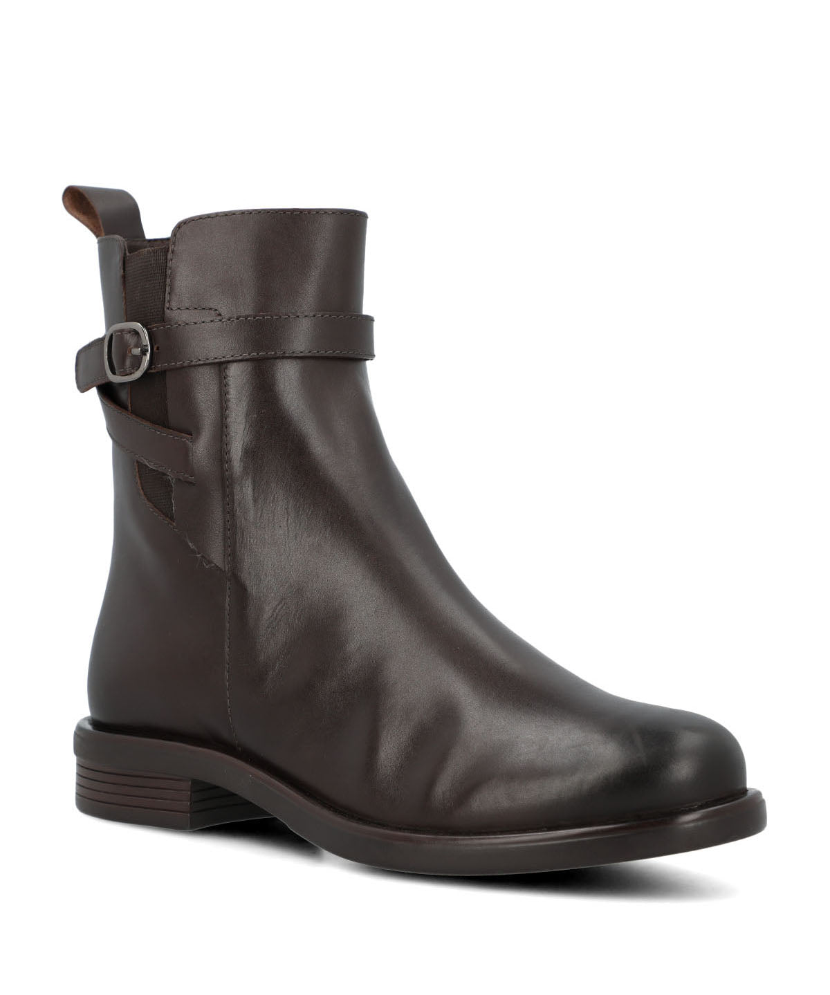 Botin Cuero Mujer Andresa Café