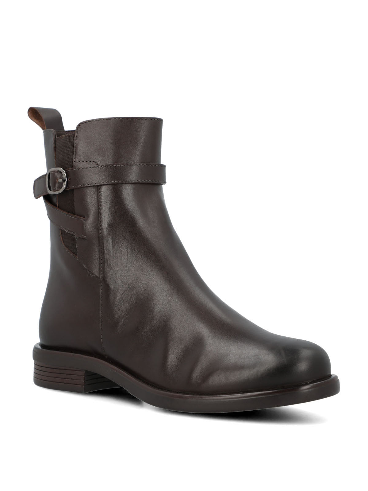 Botin Cuero Mujer Andresa Café