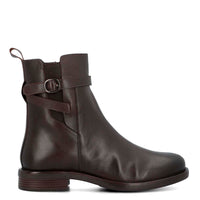 Botin Cuero Mujer Andresa Café