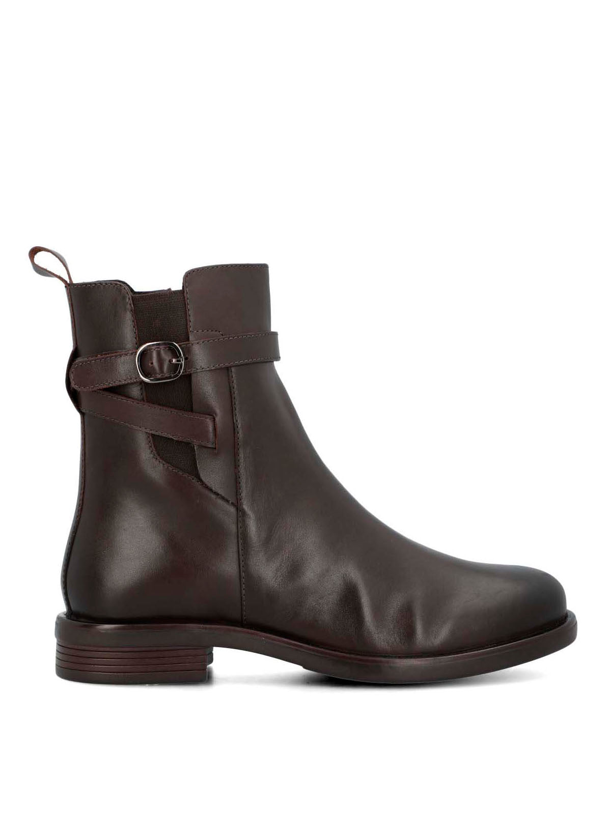 Botin Cuero Mujer Andresa Café