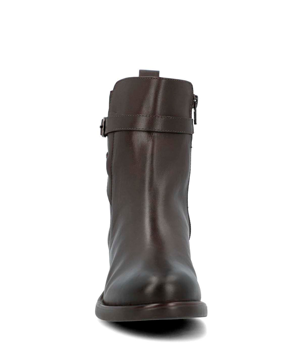 Botin Cuero Mujer Andresa Café