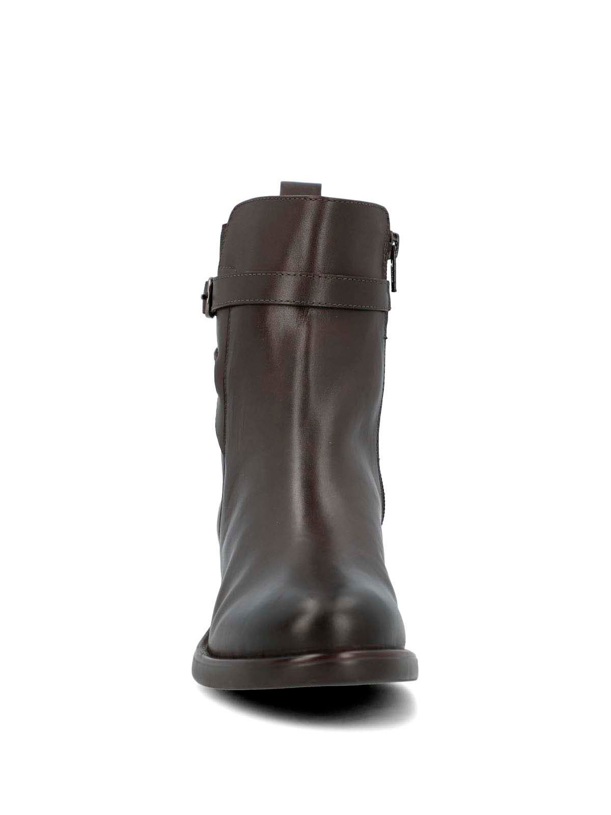 Botin Cuero Mujer Andresa Café