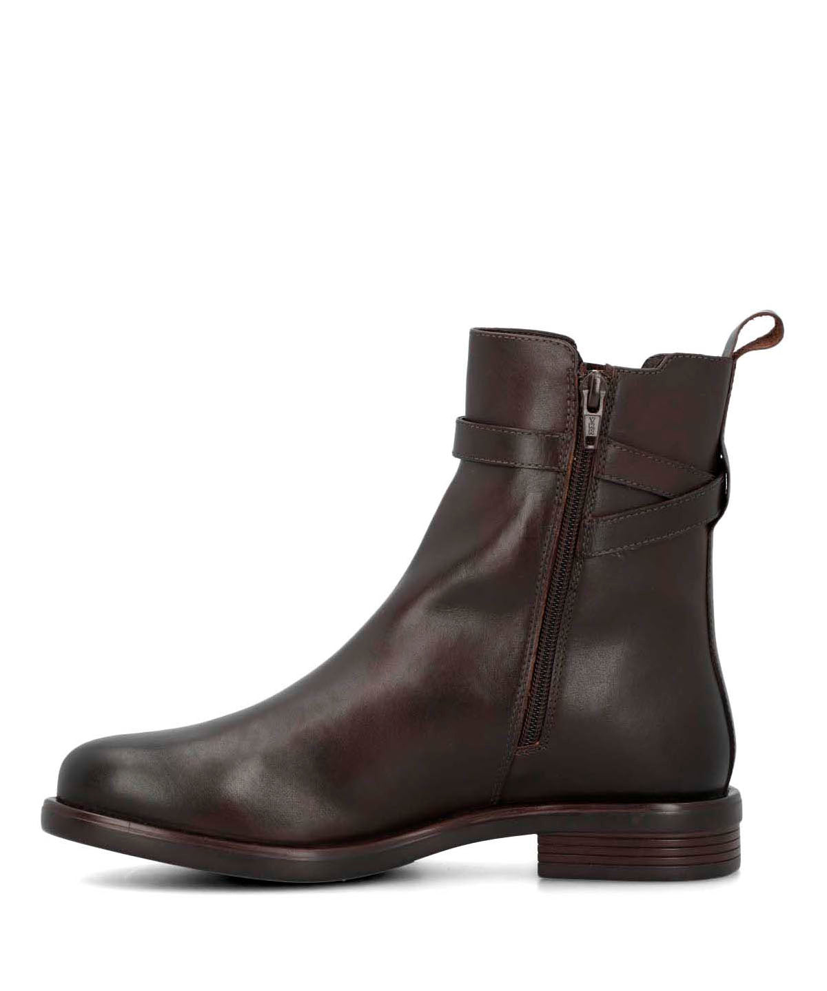 Botin Cuero Mujer Andresa Café