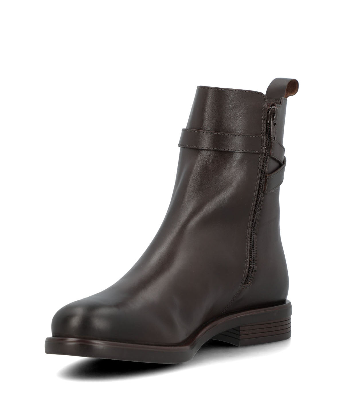 Botin Cuero Mujer Andresa Café
