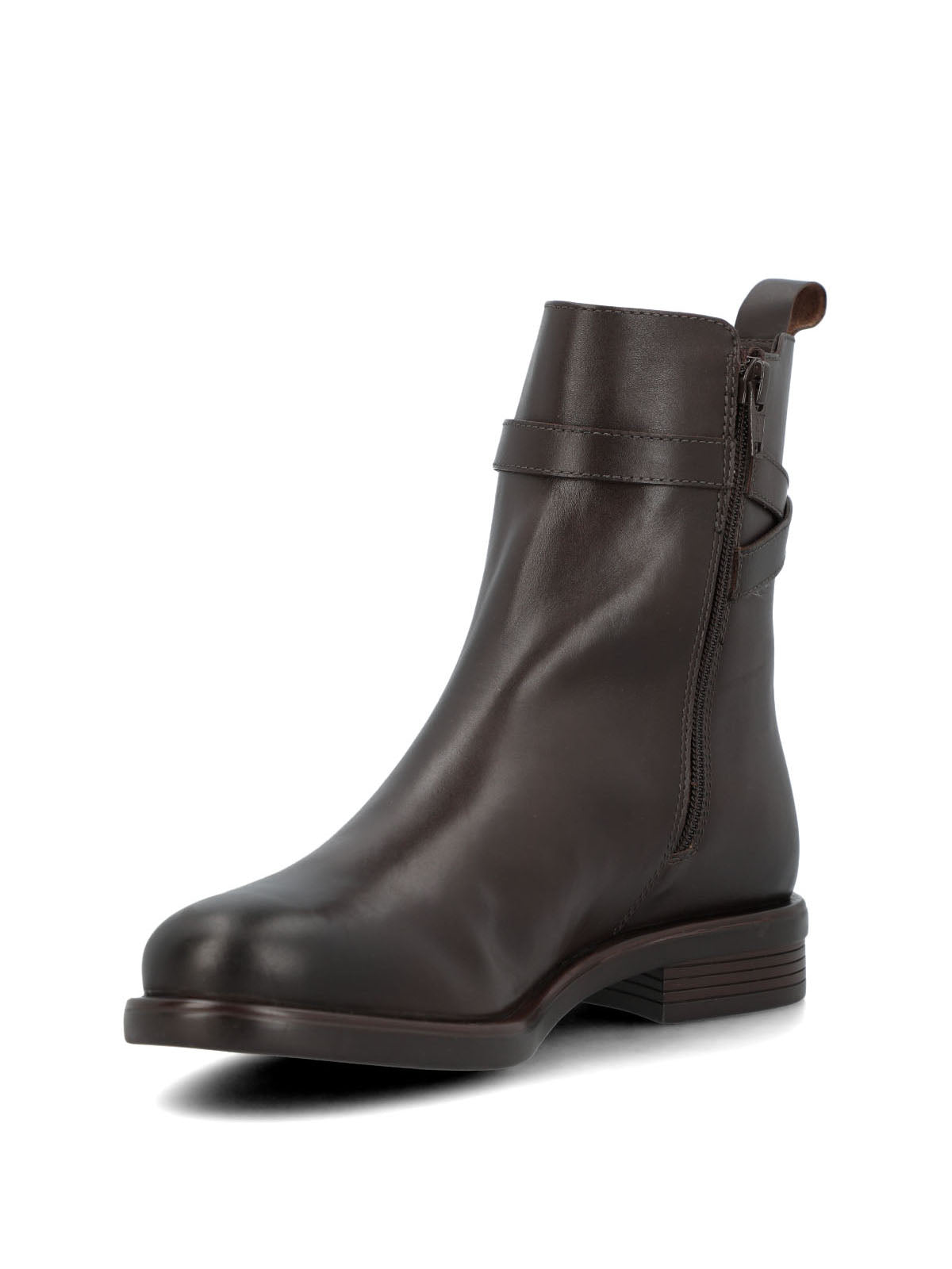 Botin Cuero Mujer Andresa Café