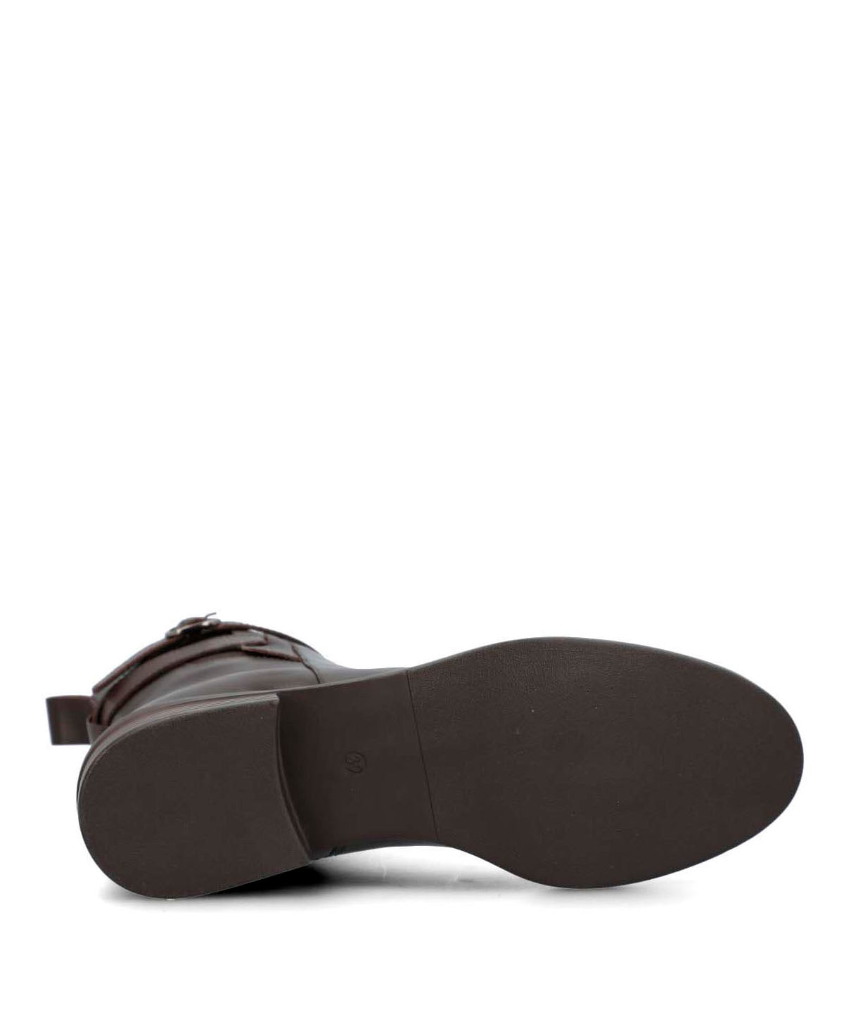 Botin Cuero Mujer Andresa Café