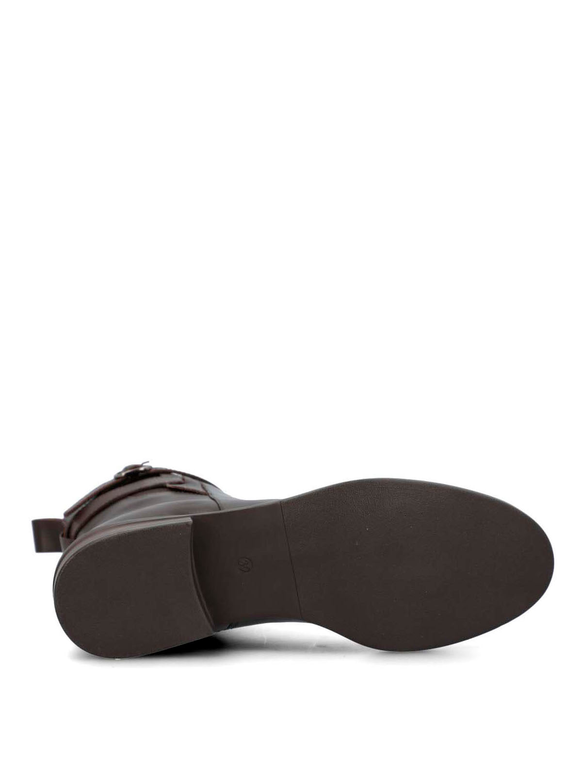 Botin Cuero Mujer Andresa Café