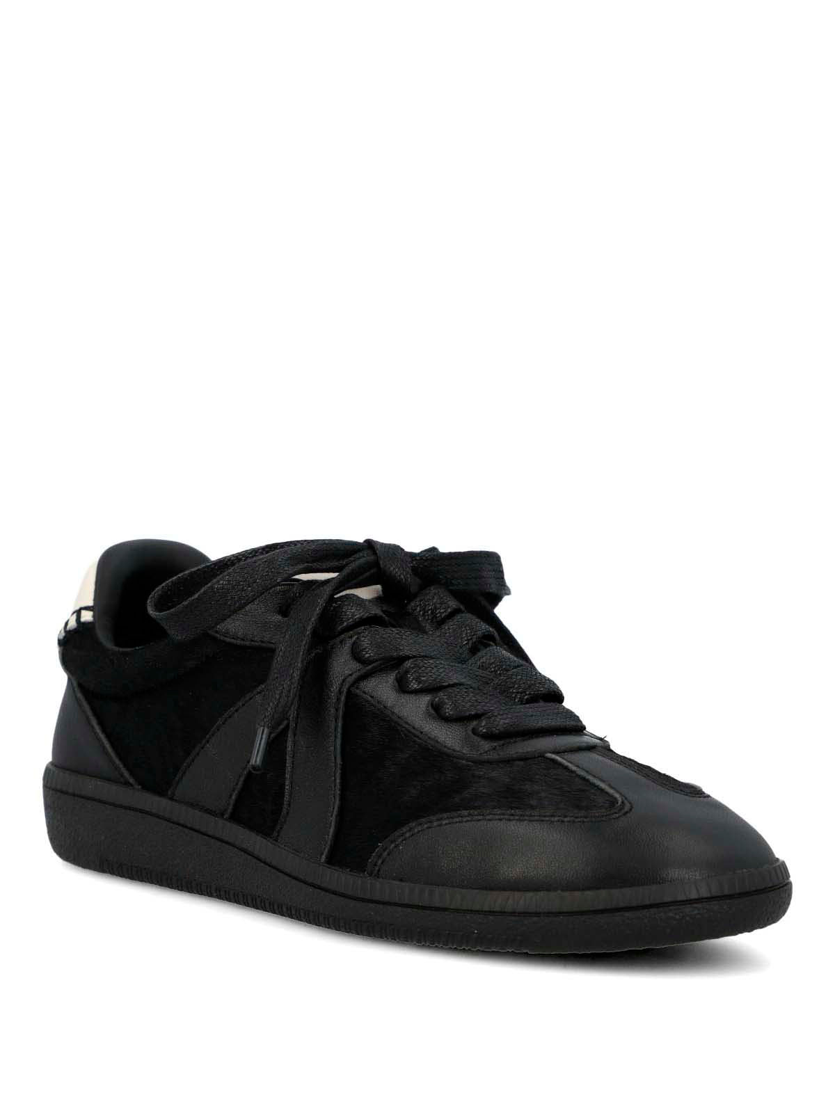 Zapatilla Cuero Mujer Sanset Negro-Hush Puppies Chile