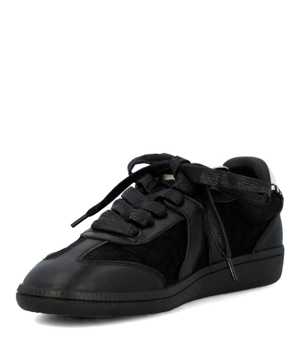 Zapatilla Cuero Mujer Sanset Negro-Hush Puppies Chile