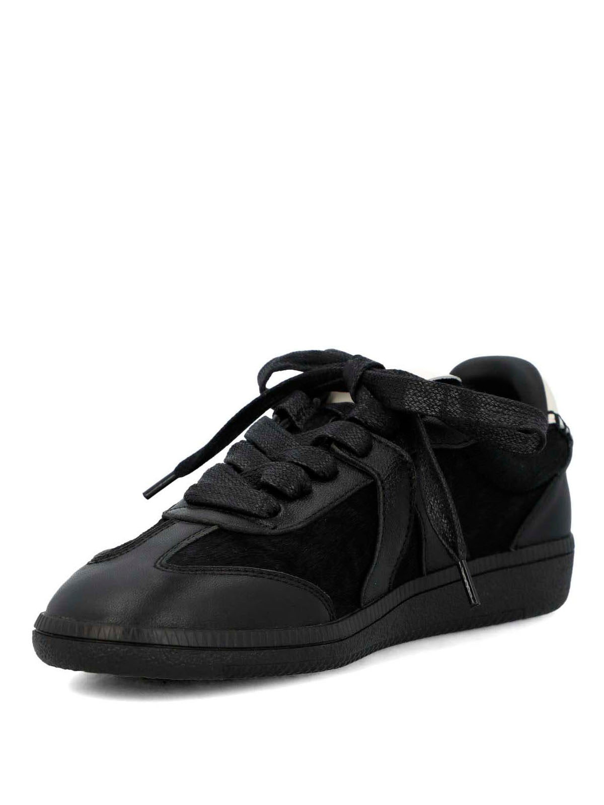 Zapatilla Cuero Mujer Sanset Negro-Hush Puppies Chile