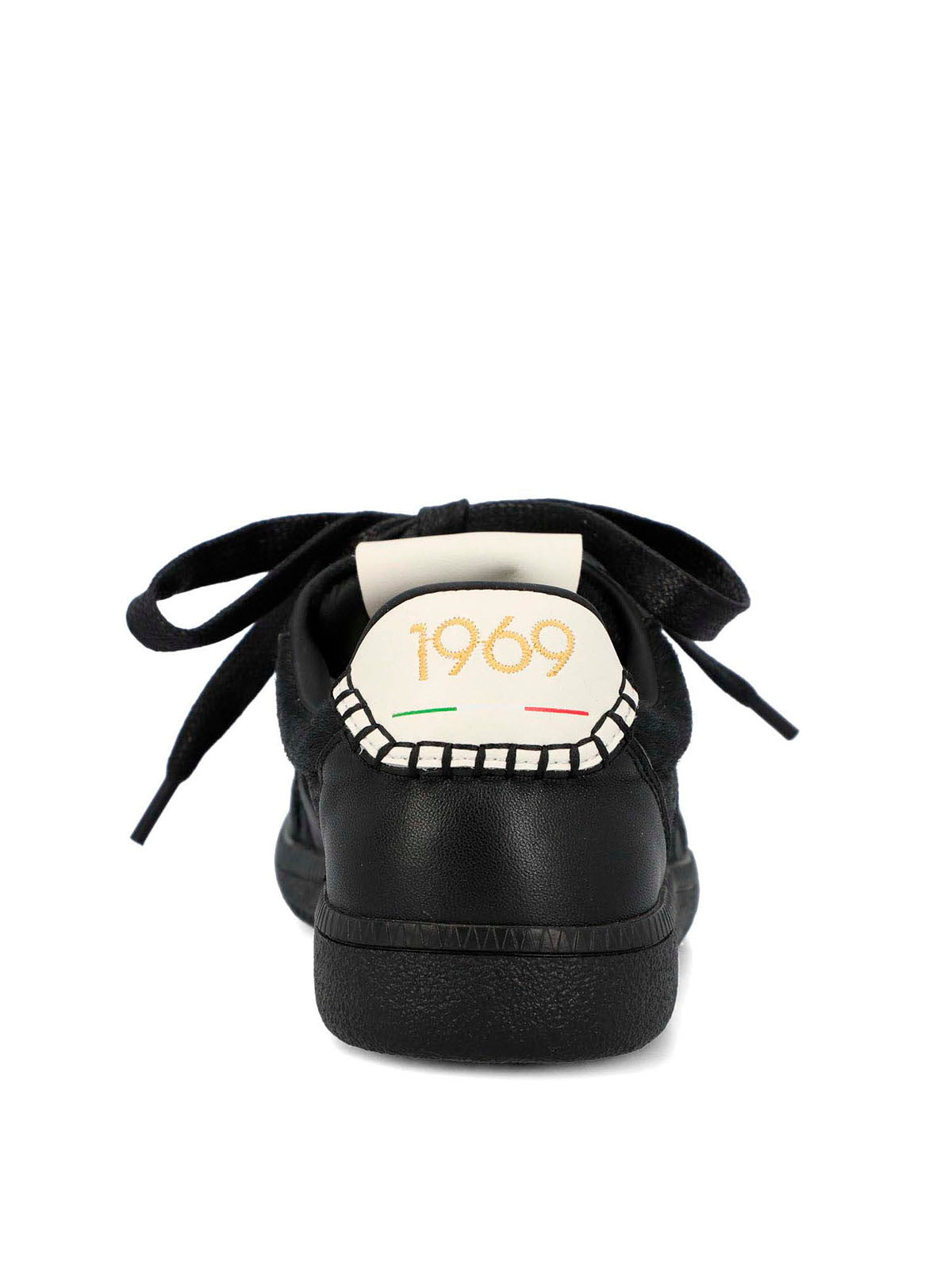 Zapatilla Cuero Mujer Sanset Negro-Hush Puppies Chile
