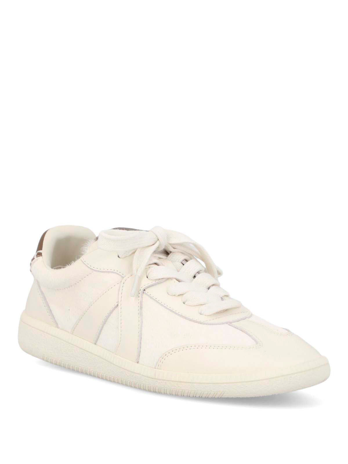 Zapatilla Cuero Mujer Sanset Blanco-Hush Puppies Chile
