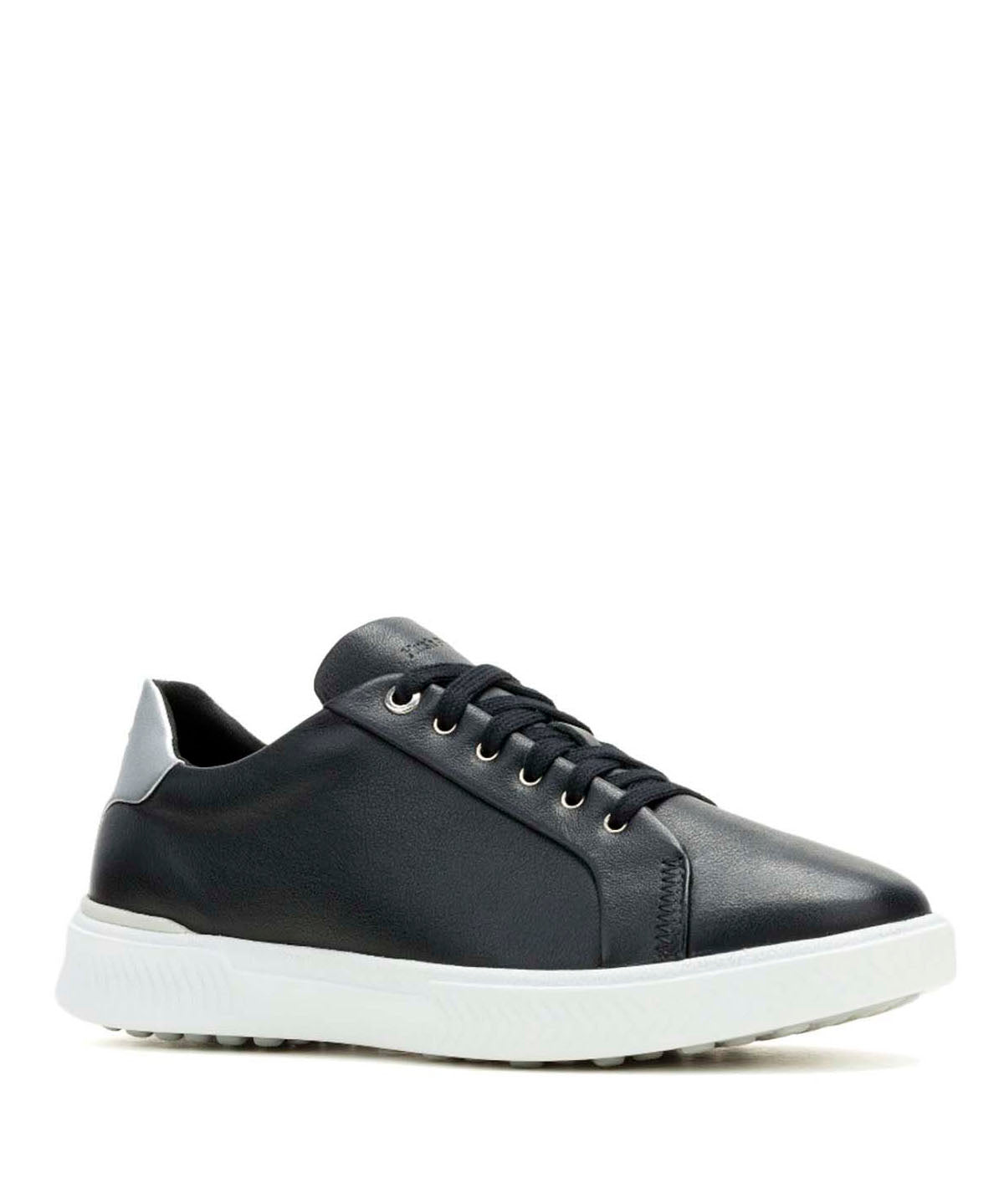 Zapatilla Cuero Mujer Mae Laceup Negra