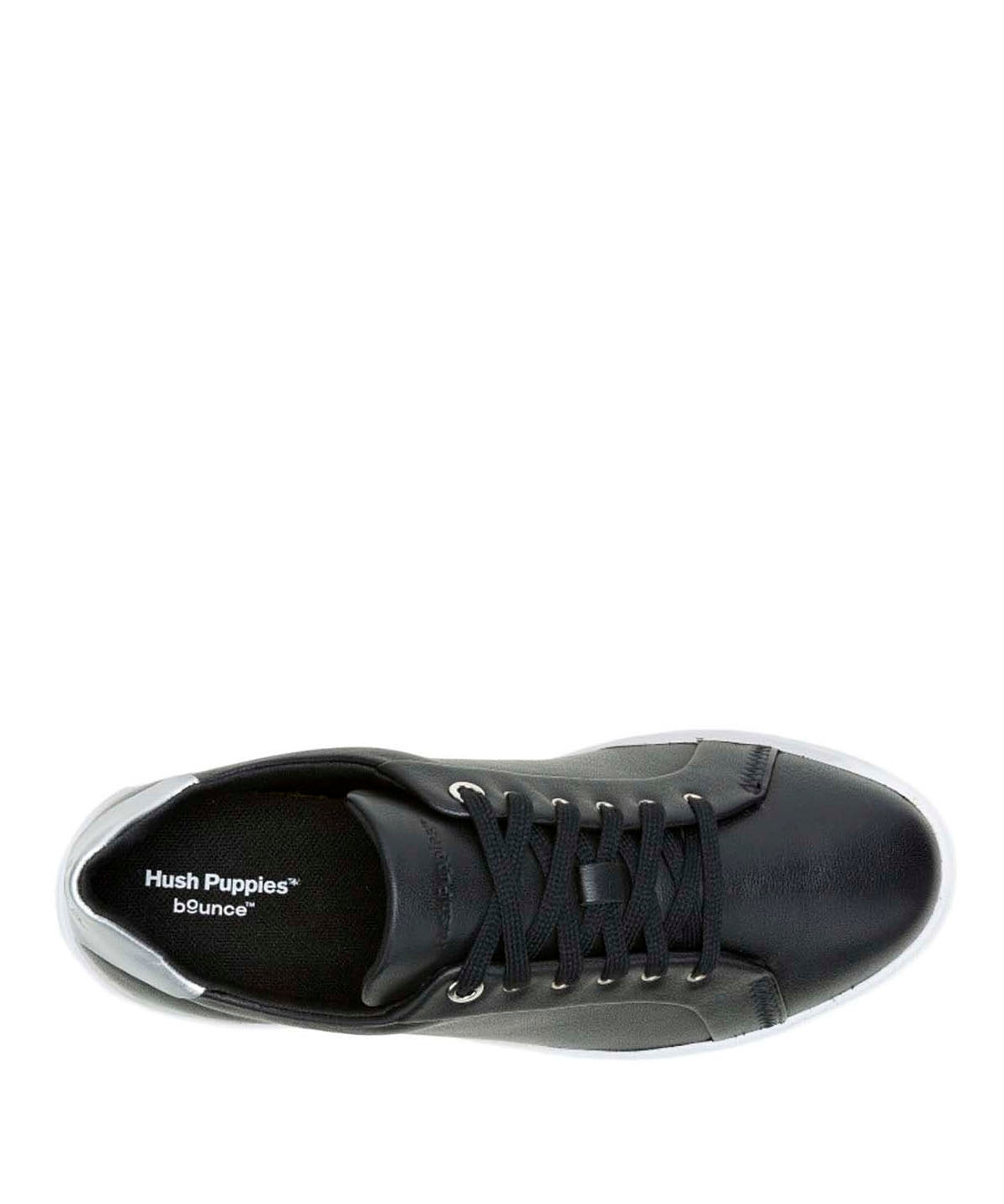 Zapatilla Cuero Mujer Mae Laceup Negra