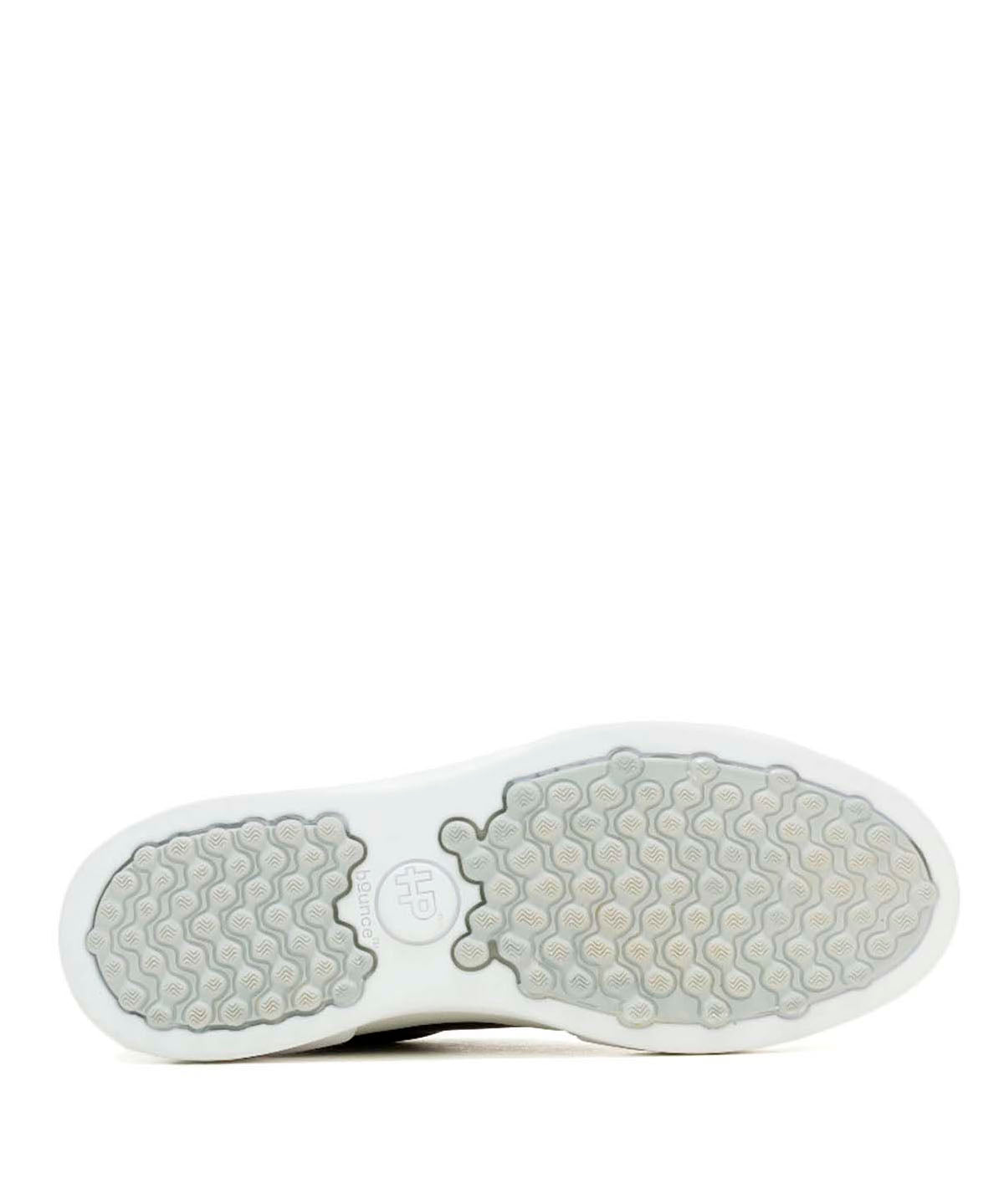 Zapatilla Cuero Mujer Mae Laceup Negra