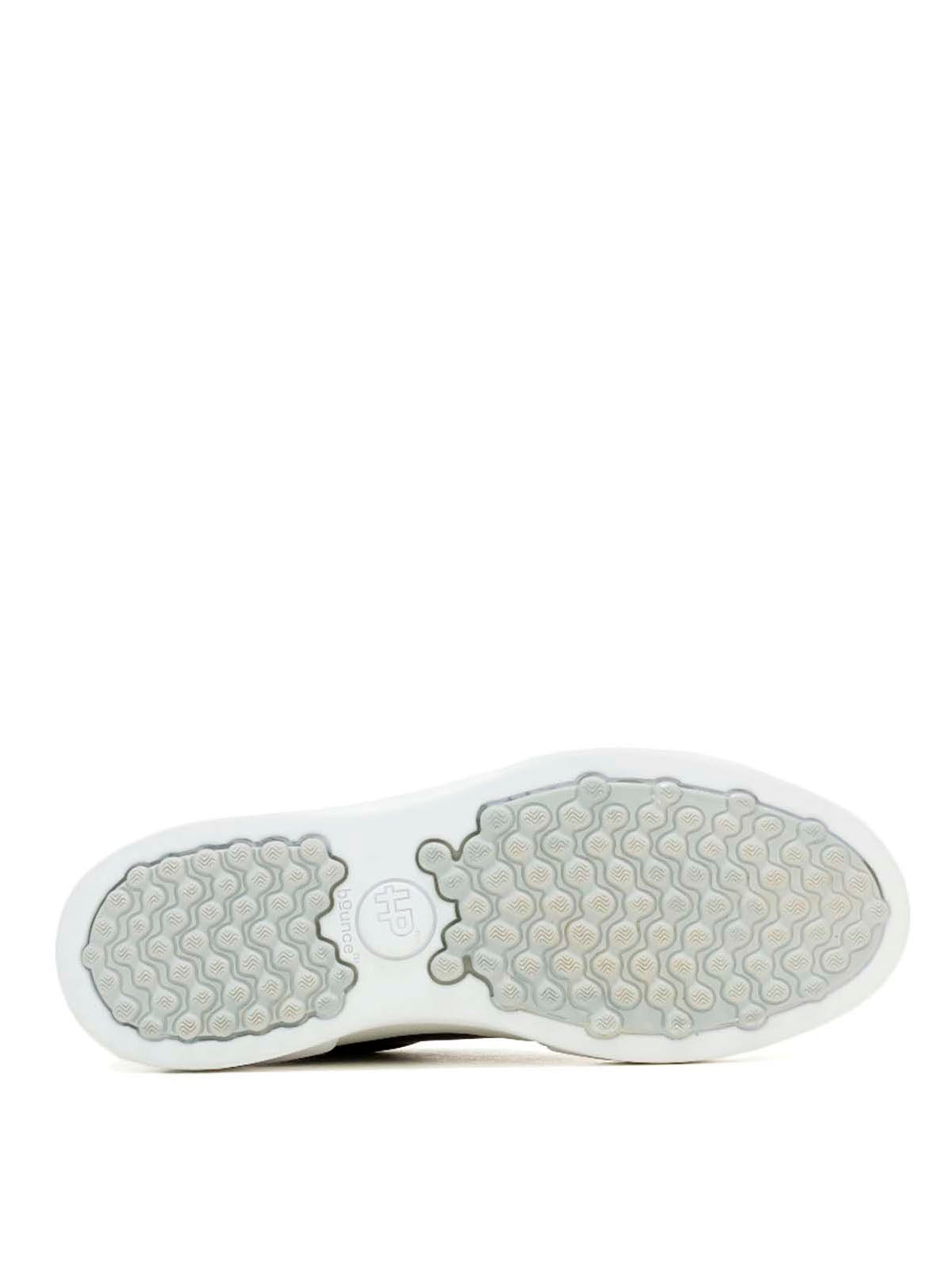 Zapatilla Cuero Mujer Mae Laceup Negra