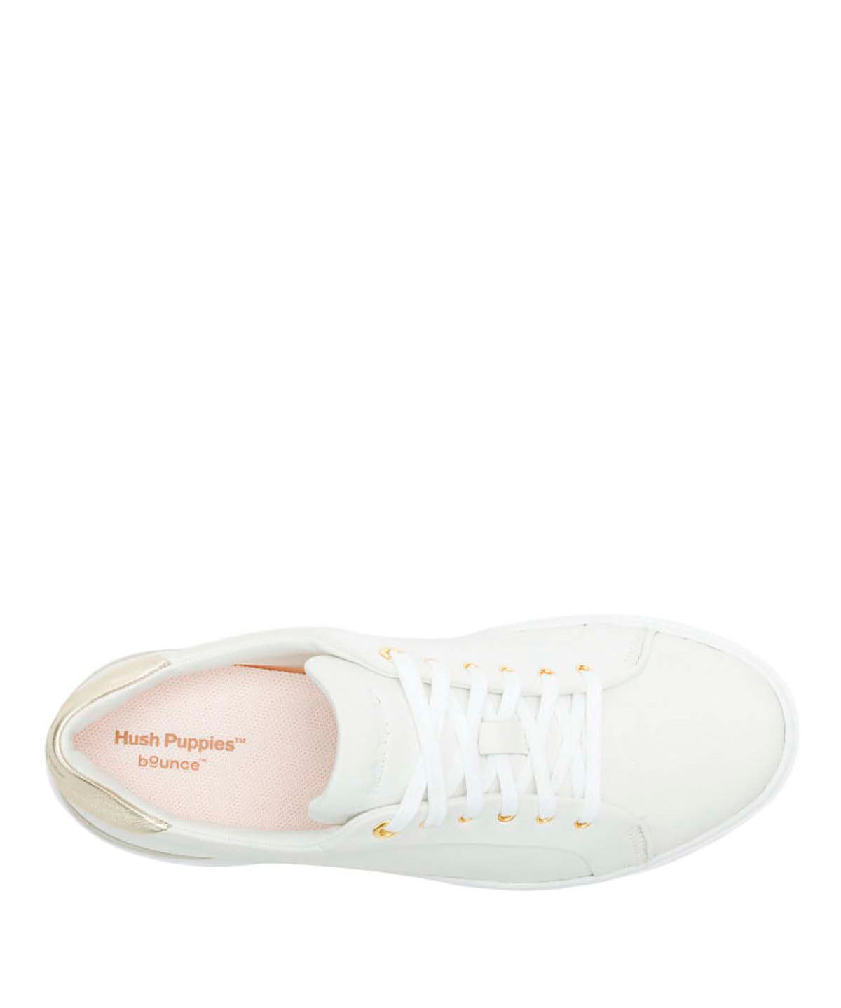 Zapatilla Cuero Mujer Mae Laceup Blanco